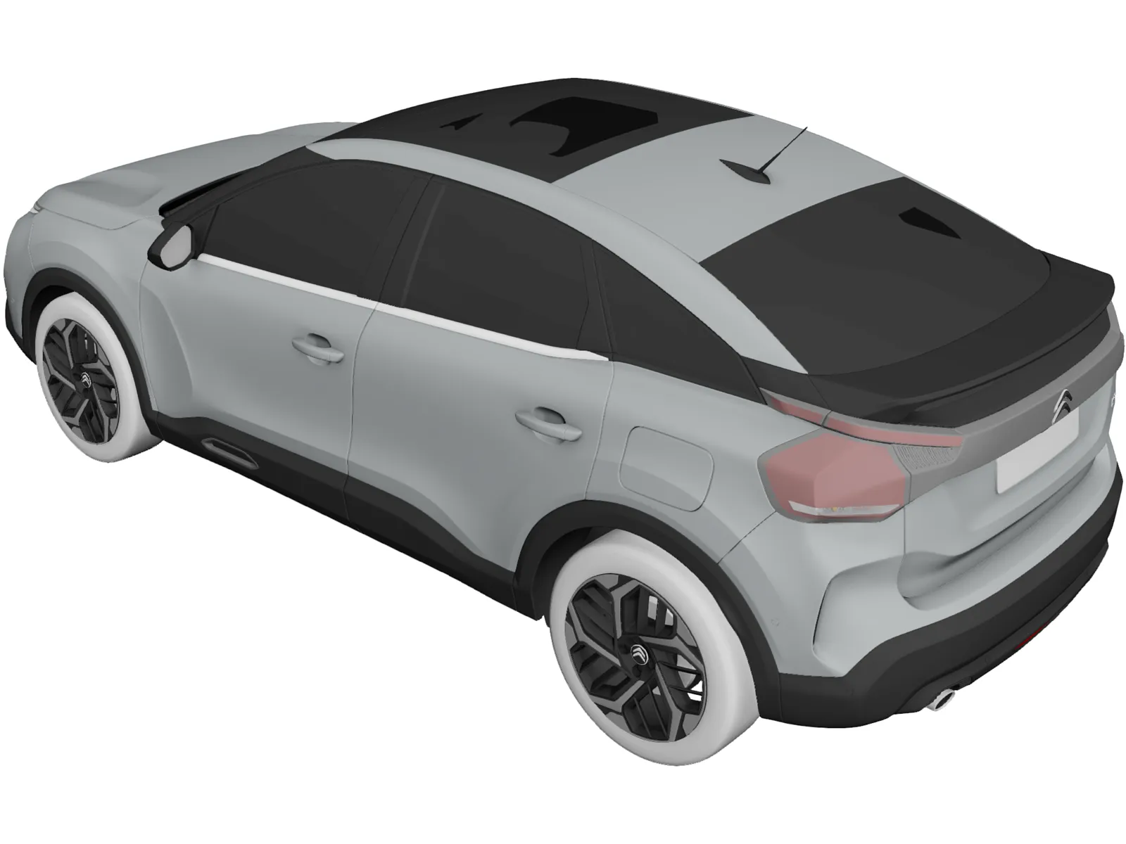 Citroen C4 (2021) 3D Model