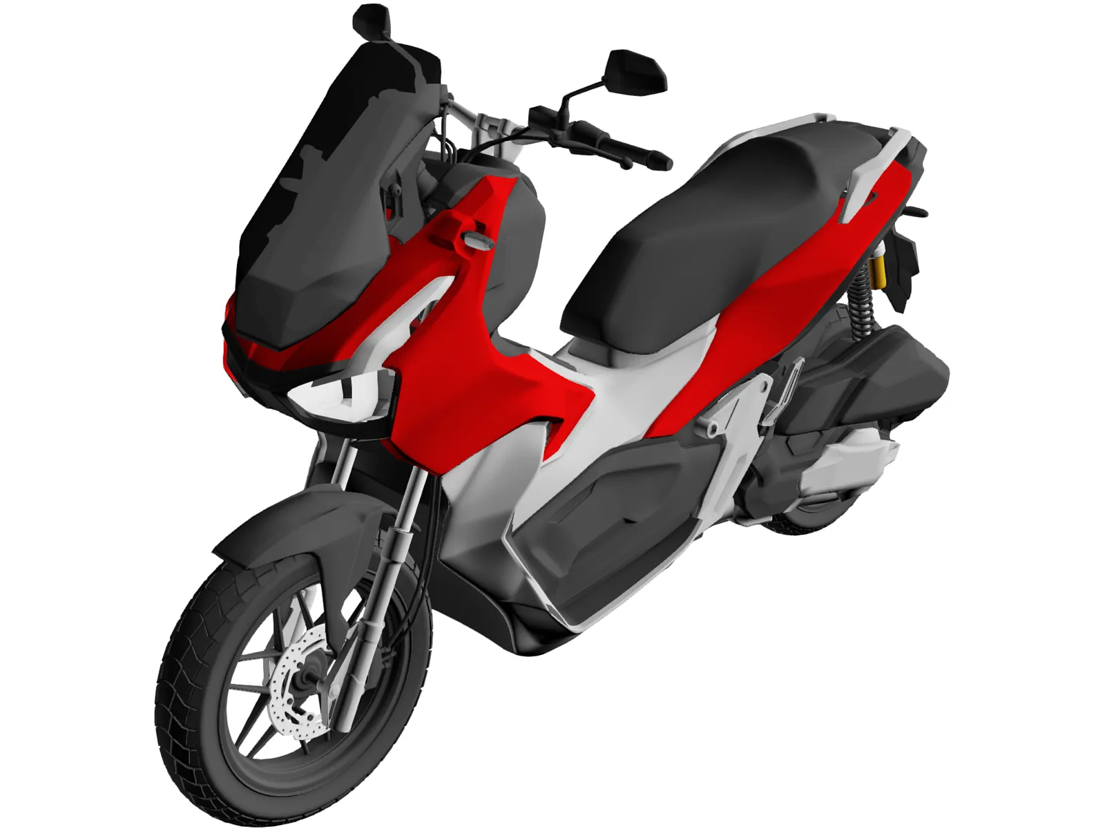 Honda ADV 150 3D Model