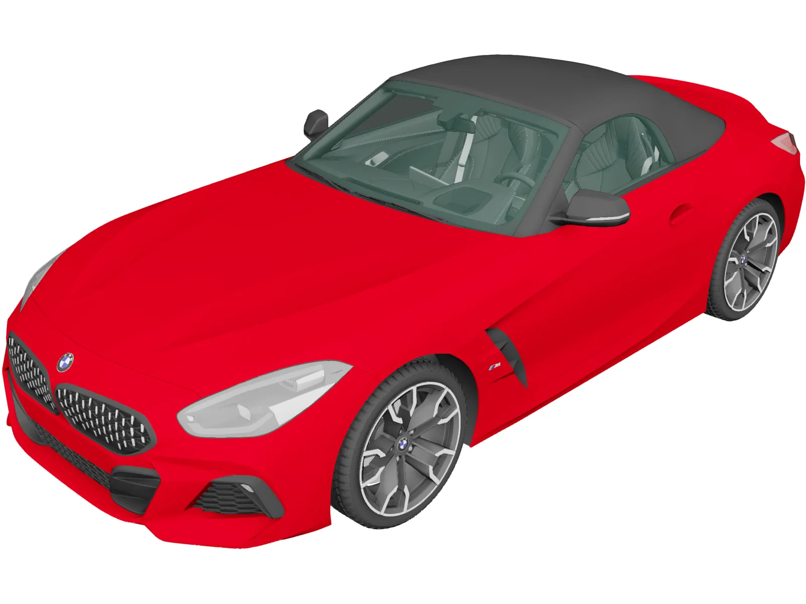 BMW Z4 Roadster M40i (2019) 3D Model