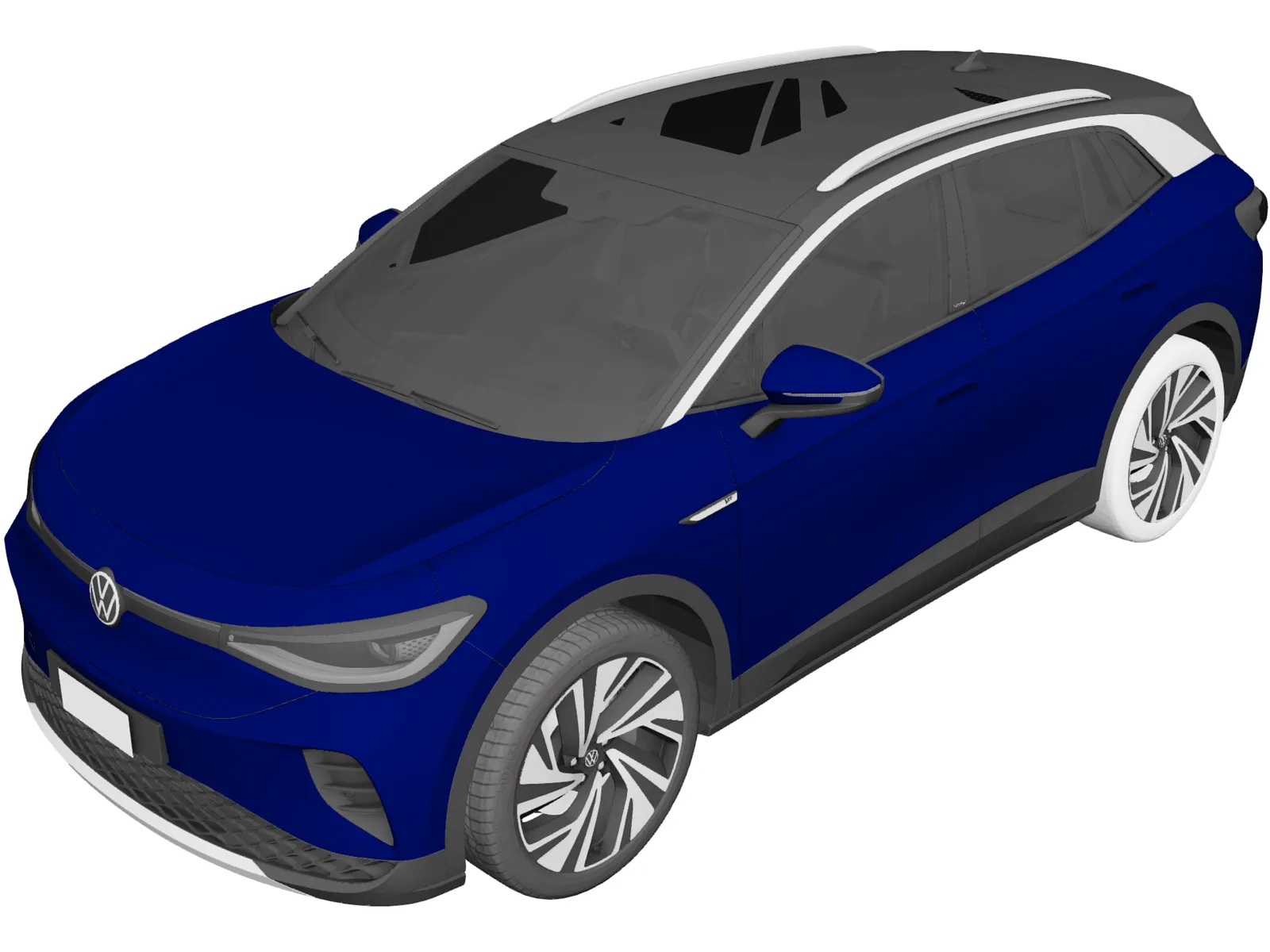 Volkswagen ID.4 (2021) 3D Model