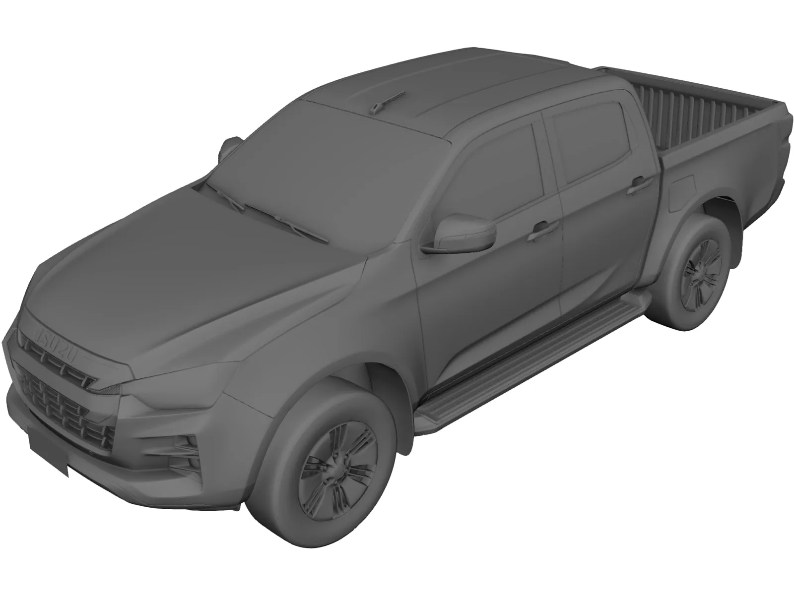 Isuzu D-Max (2021) 3D Model