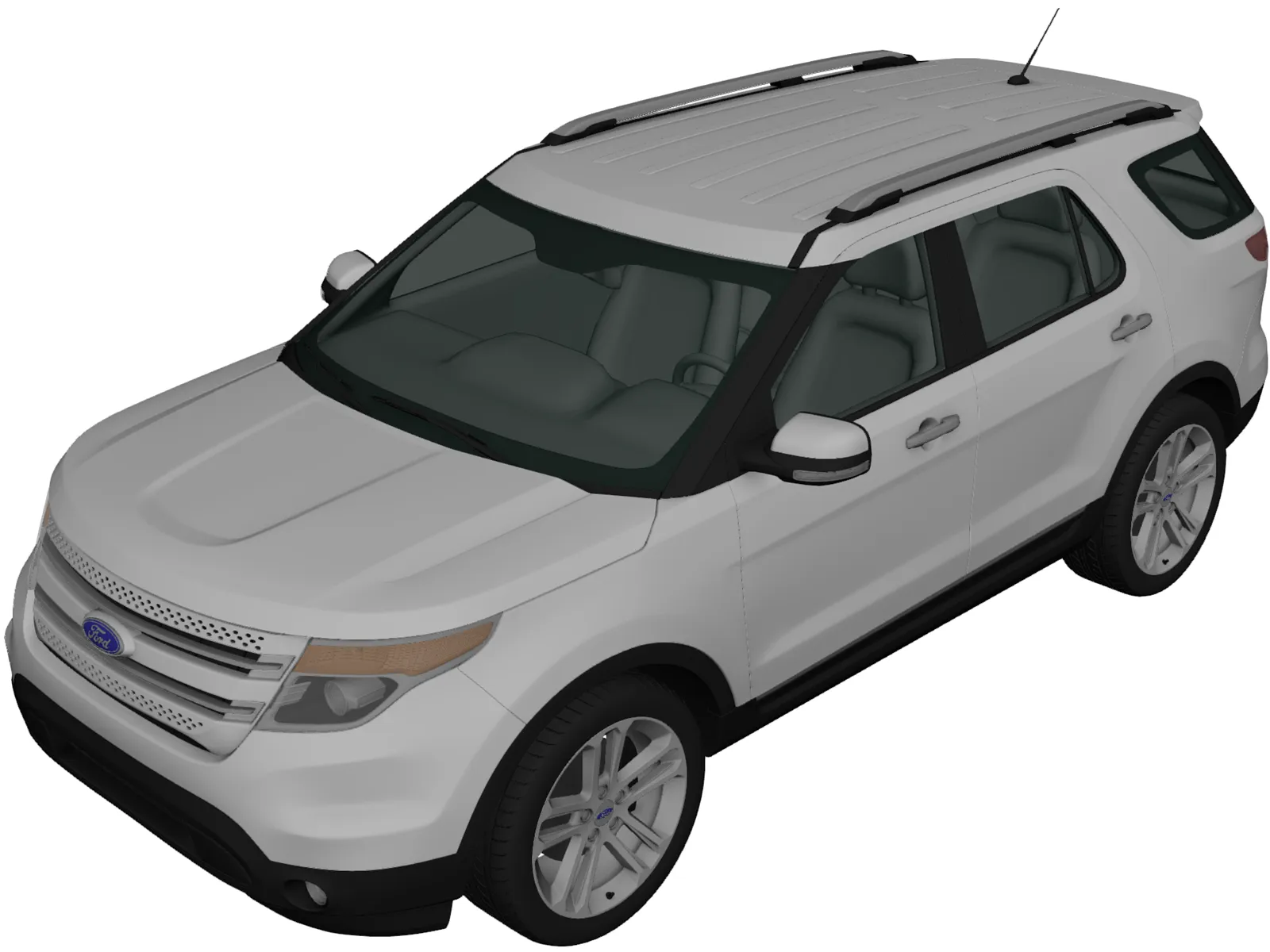 Ford Explorer (2011) 3D Model