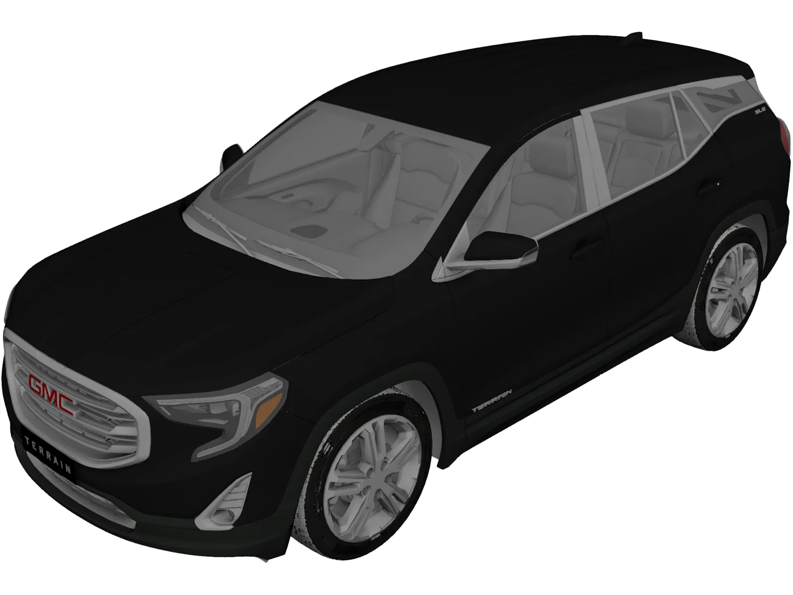 GMC Terrain (2020) 3D Model