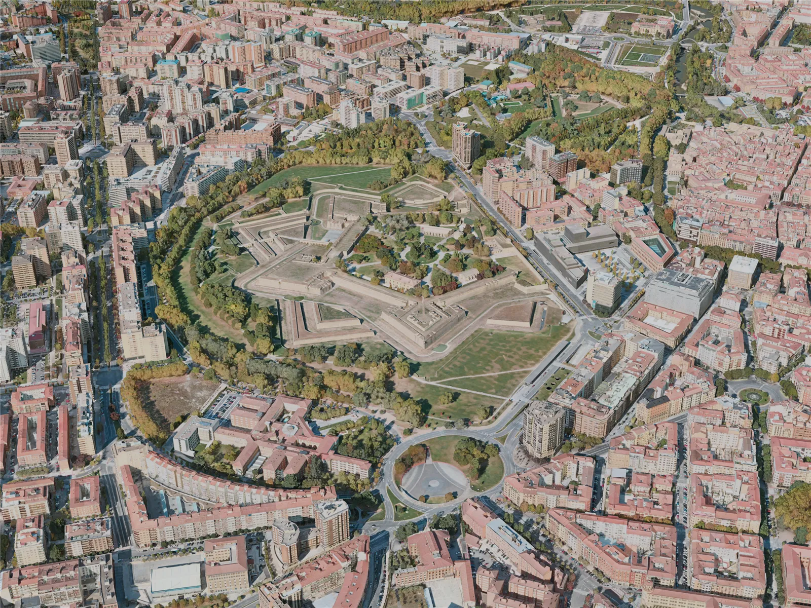 Pamplona City, Spain (2021) 3D Model