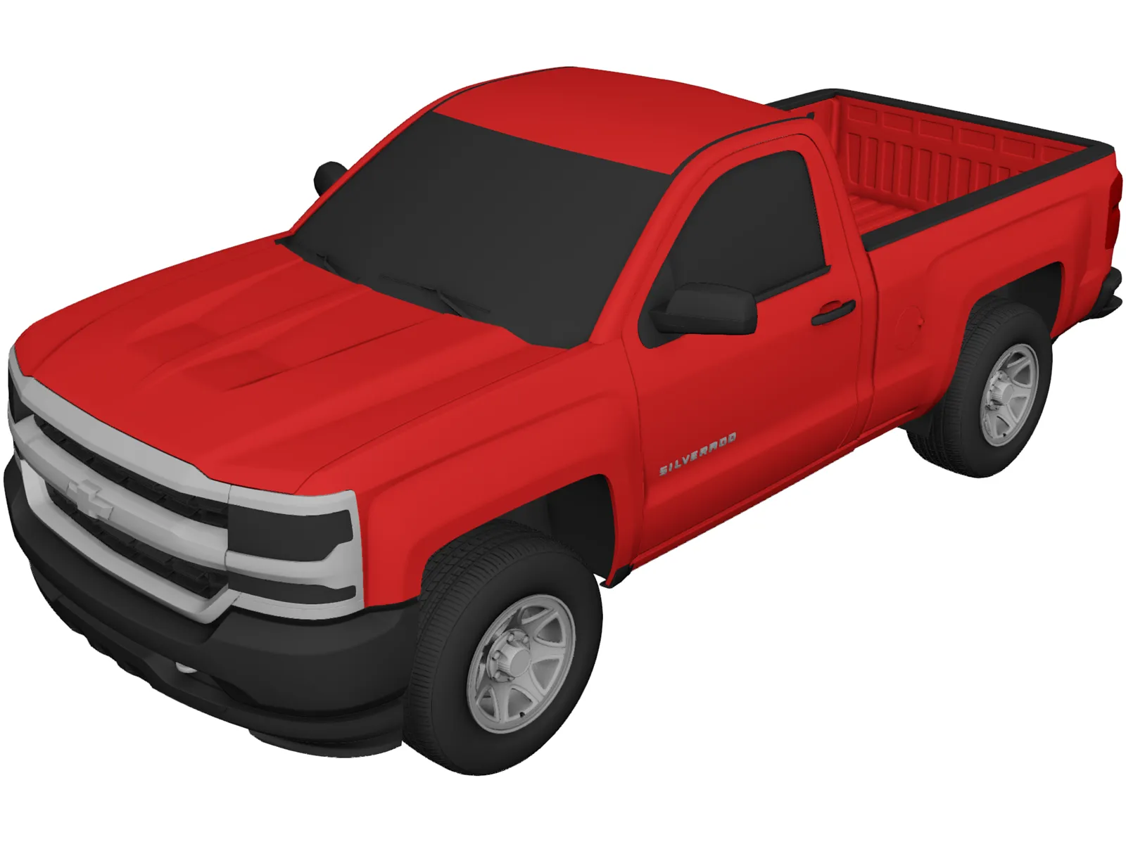 Chevrolet Silverado 3D Model