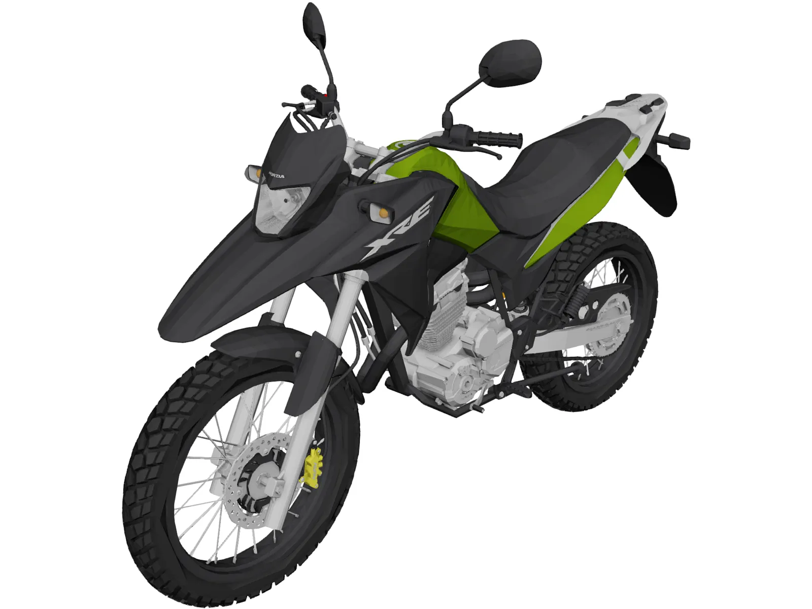 STL file Índa XRE 300 RALLY 🏍️・3D printing model to download・Cults