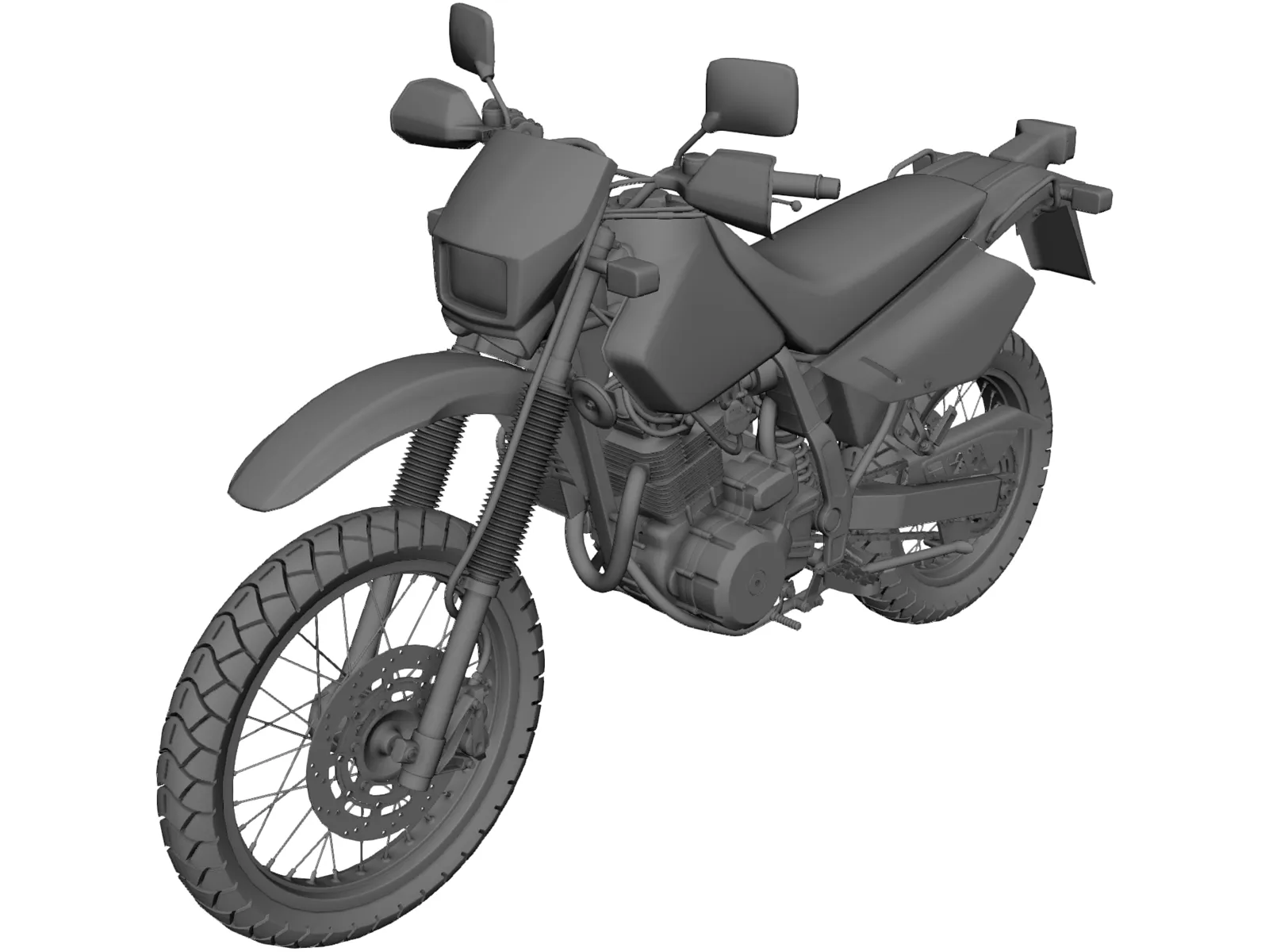 Suzuki DR650SE 3D Model