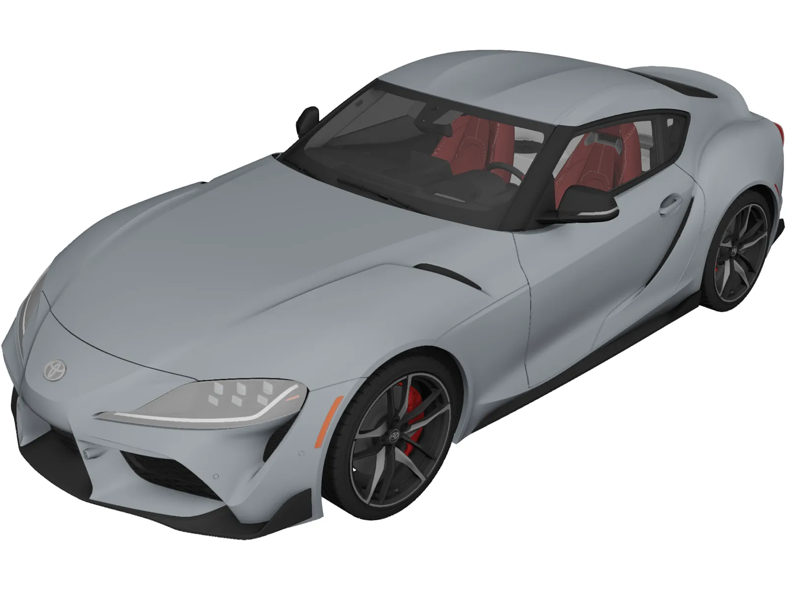 Toyota Supra (2020) 3D Model