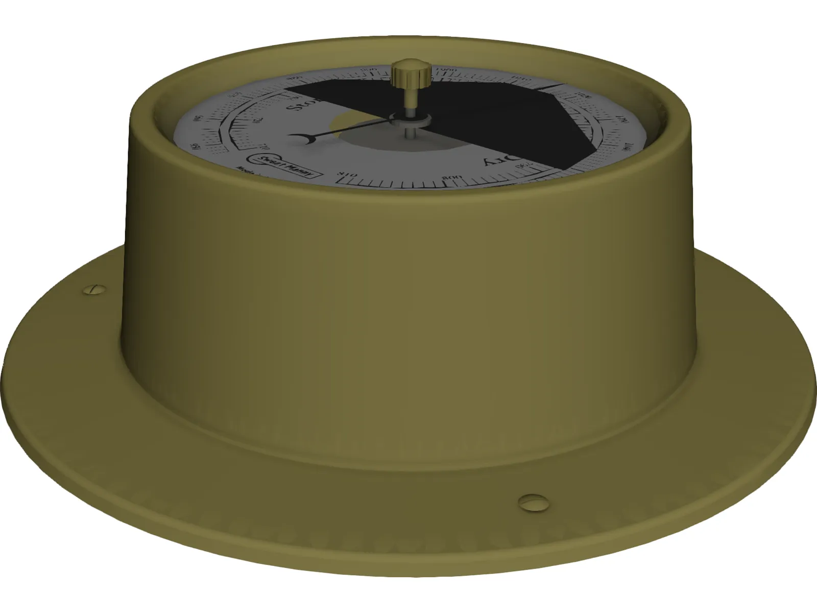 Barometer 3D Model