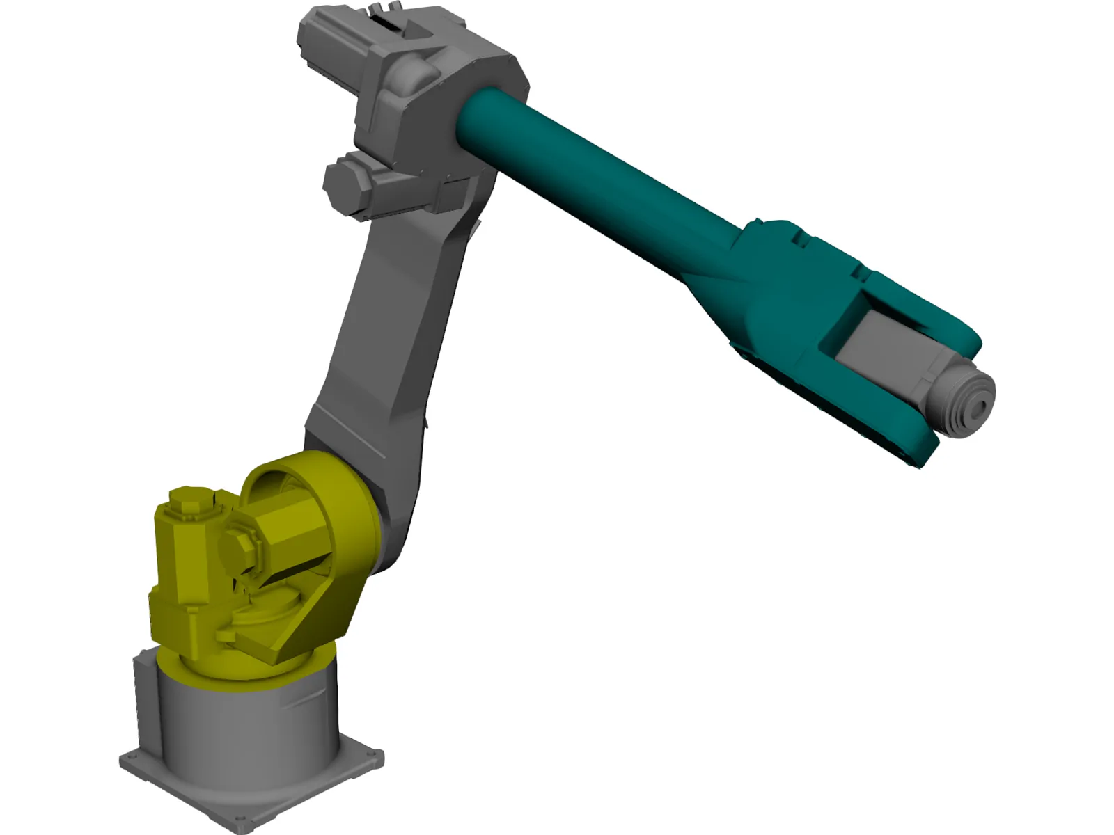 Fanuc Robotics M-16iB10L Robotic Arm 3D Model