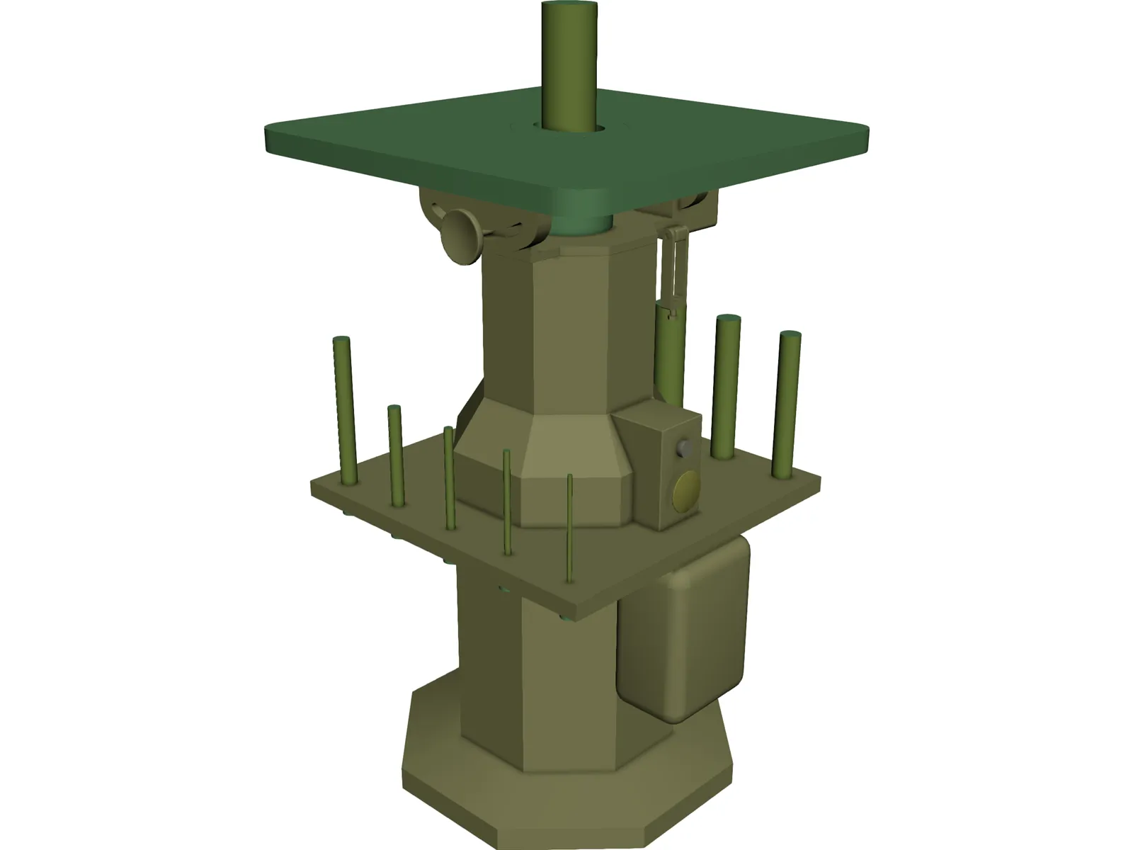 Spindle Sander Jet OVS_10 3D Model