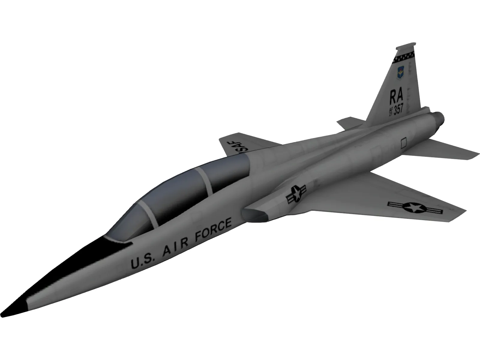 Northrop T-38 Talon 3D Model