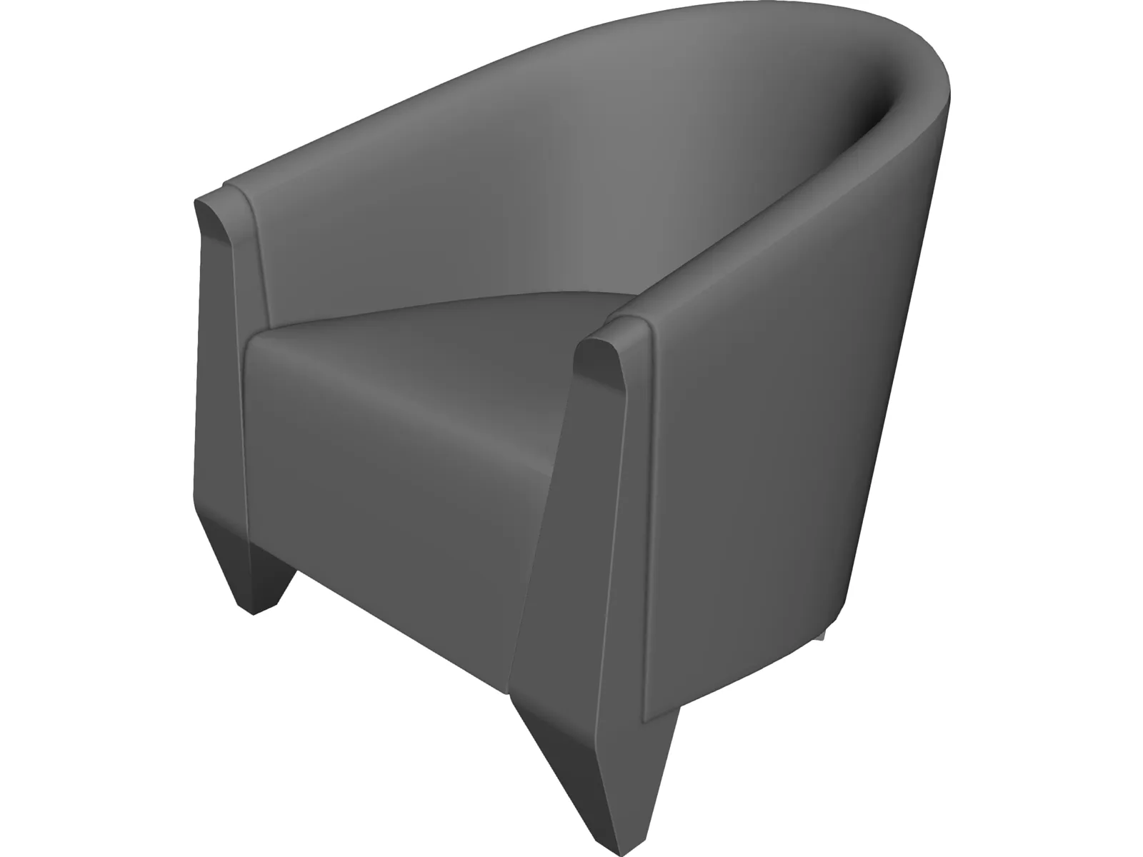 Armchair 3D Model