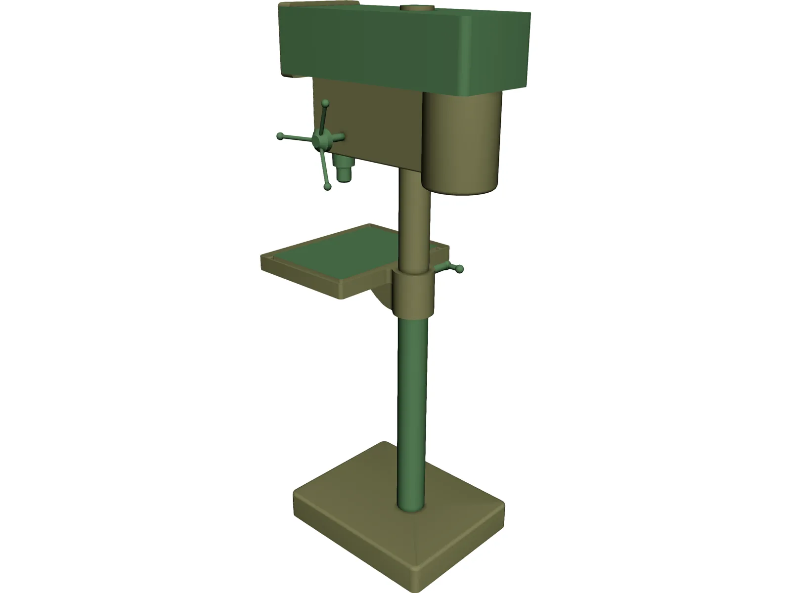 Rockwell Drill Press 3D Model