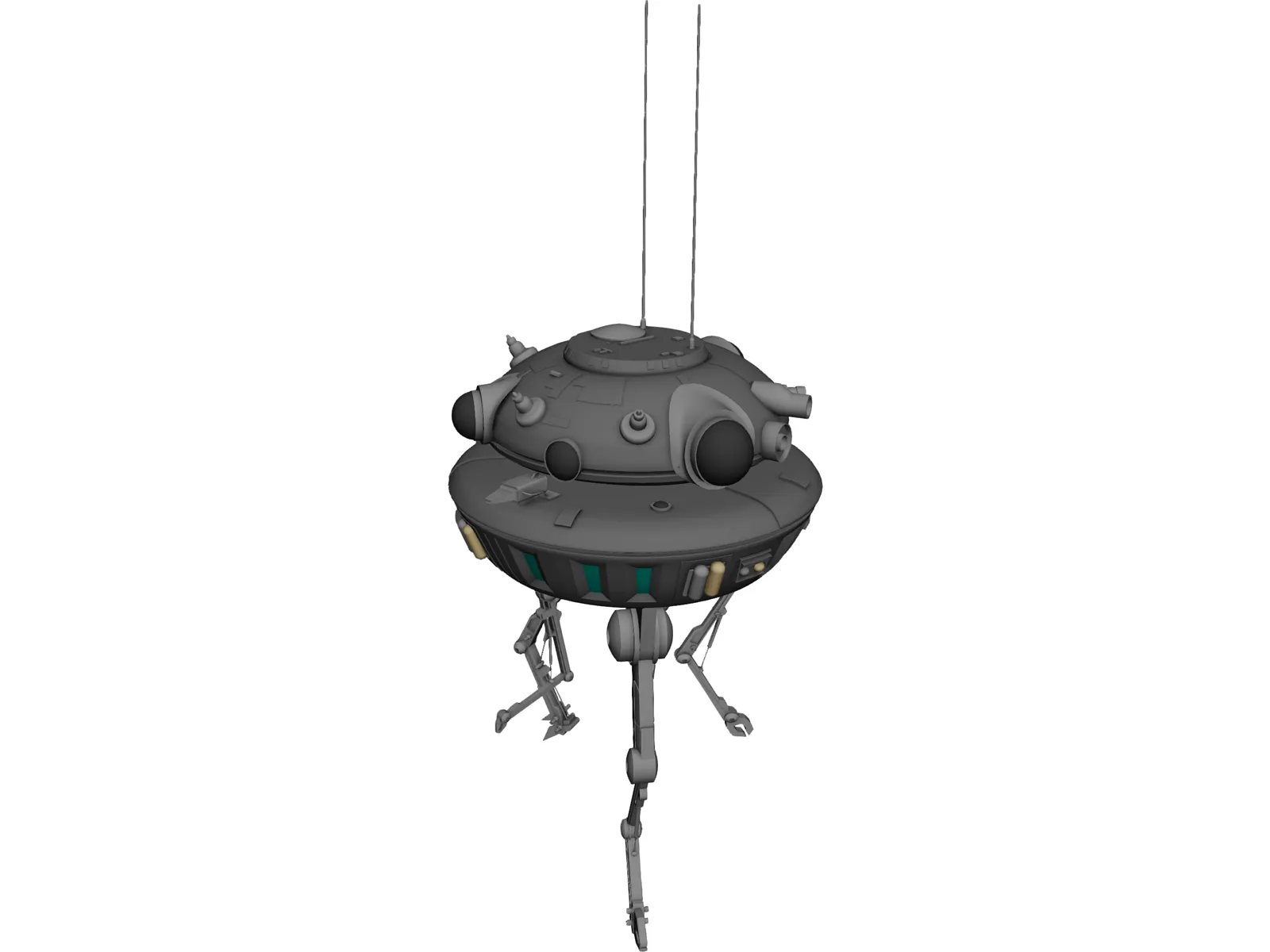 Star Wars Probe Droid 3D Model