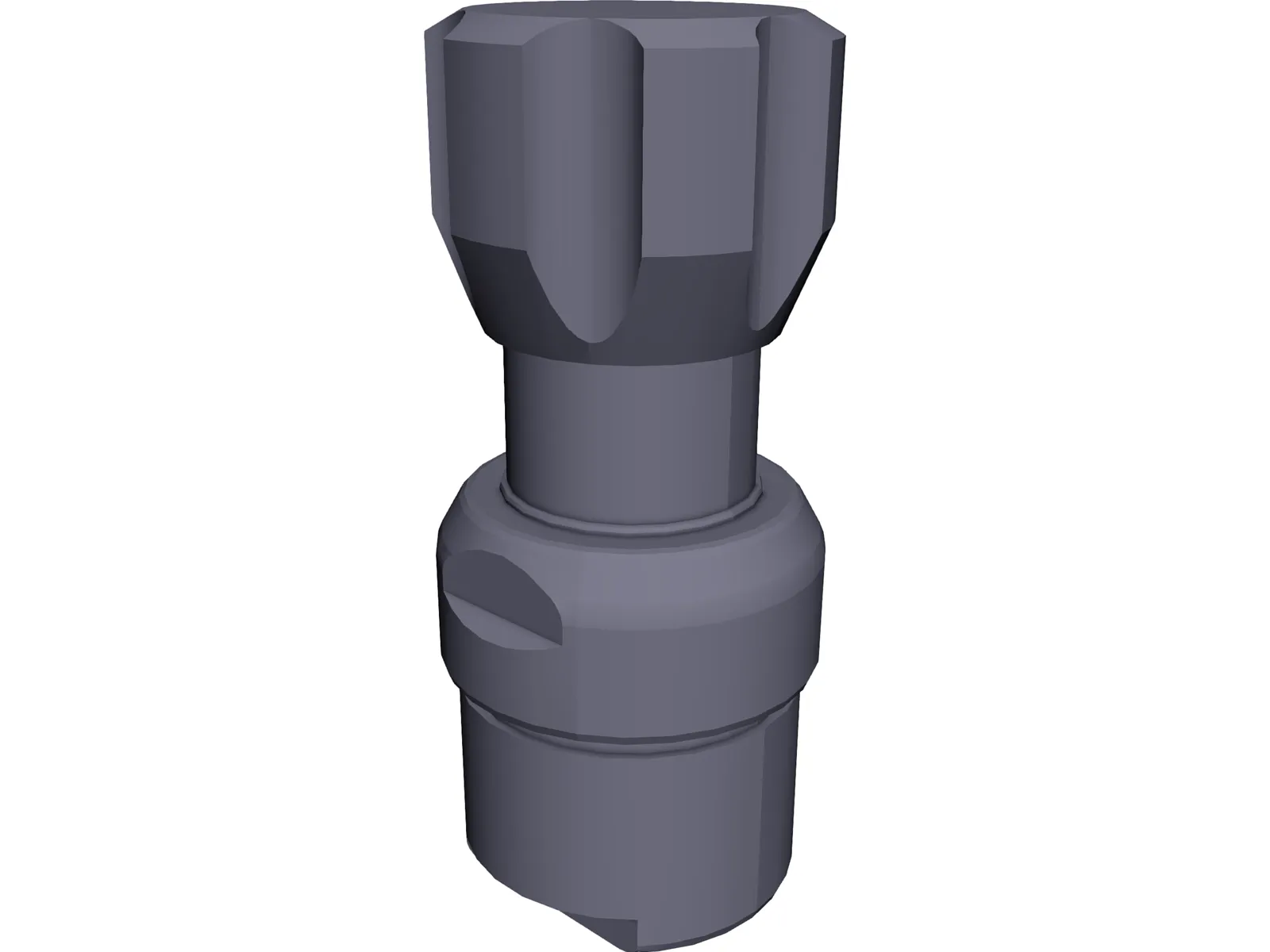 Pressure-Reducing Regulator 3D Model