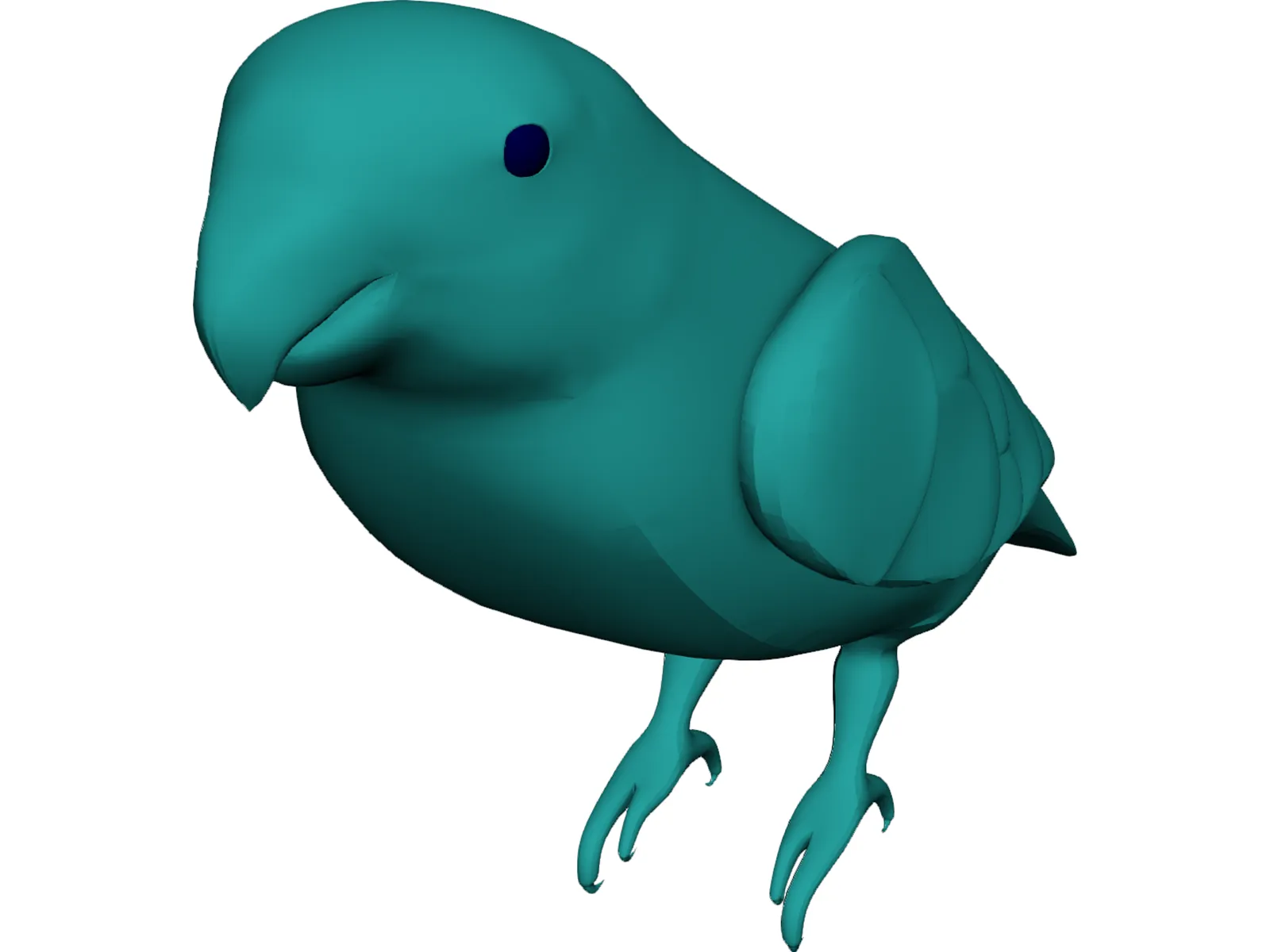 Parakeet 3D Model