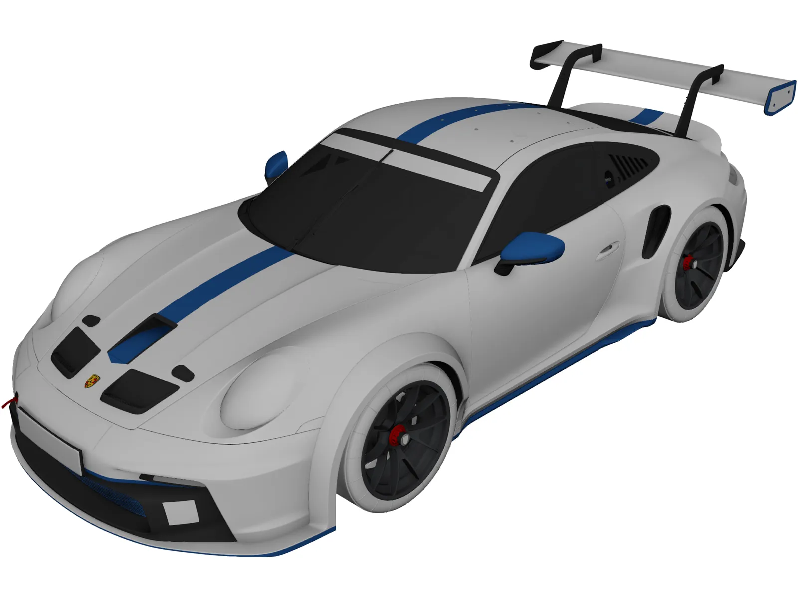 Porsche 911 GT3 Cup (2021) 3D Model