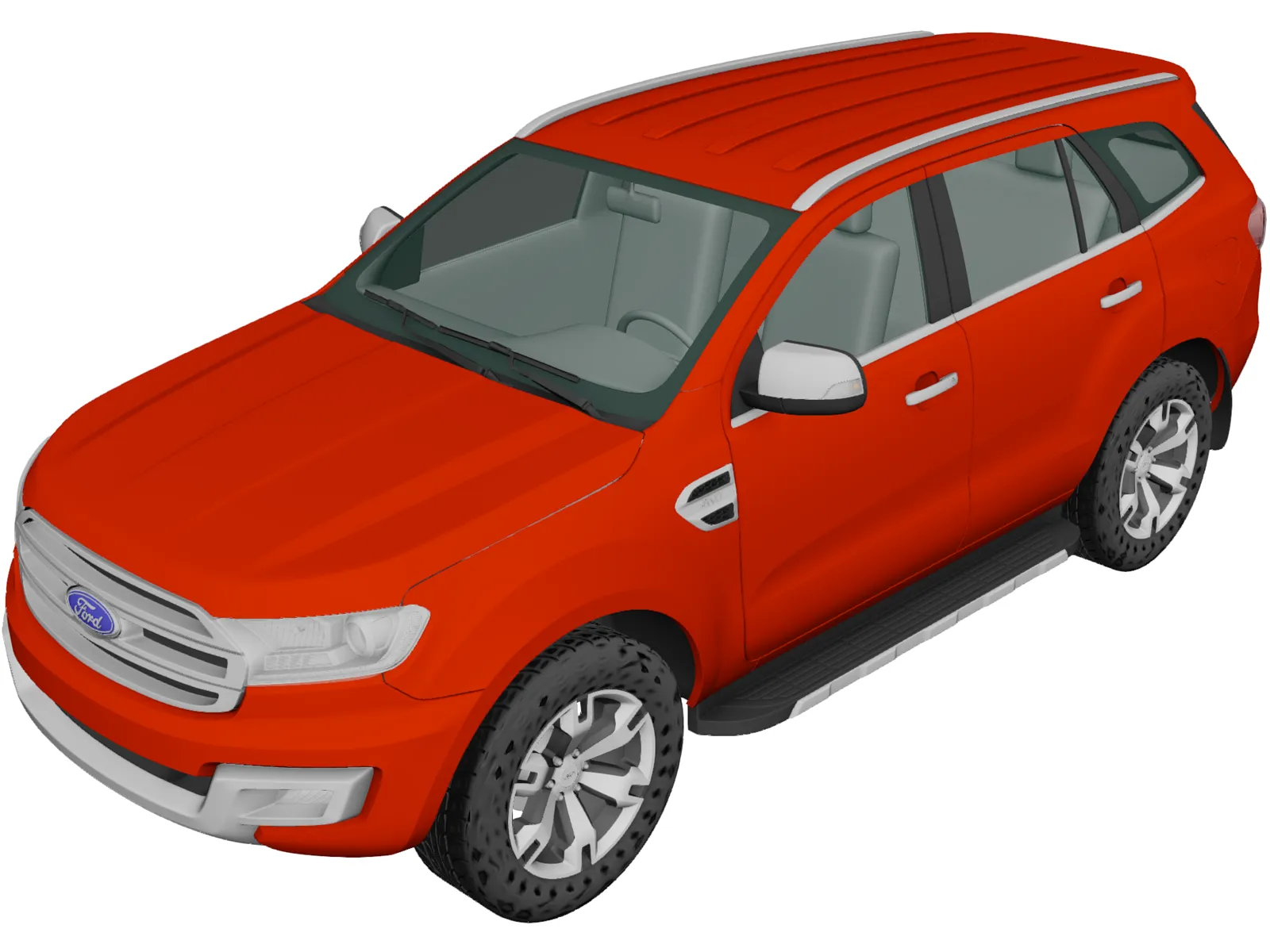 Ford Everest Concept (2013) 3D Model