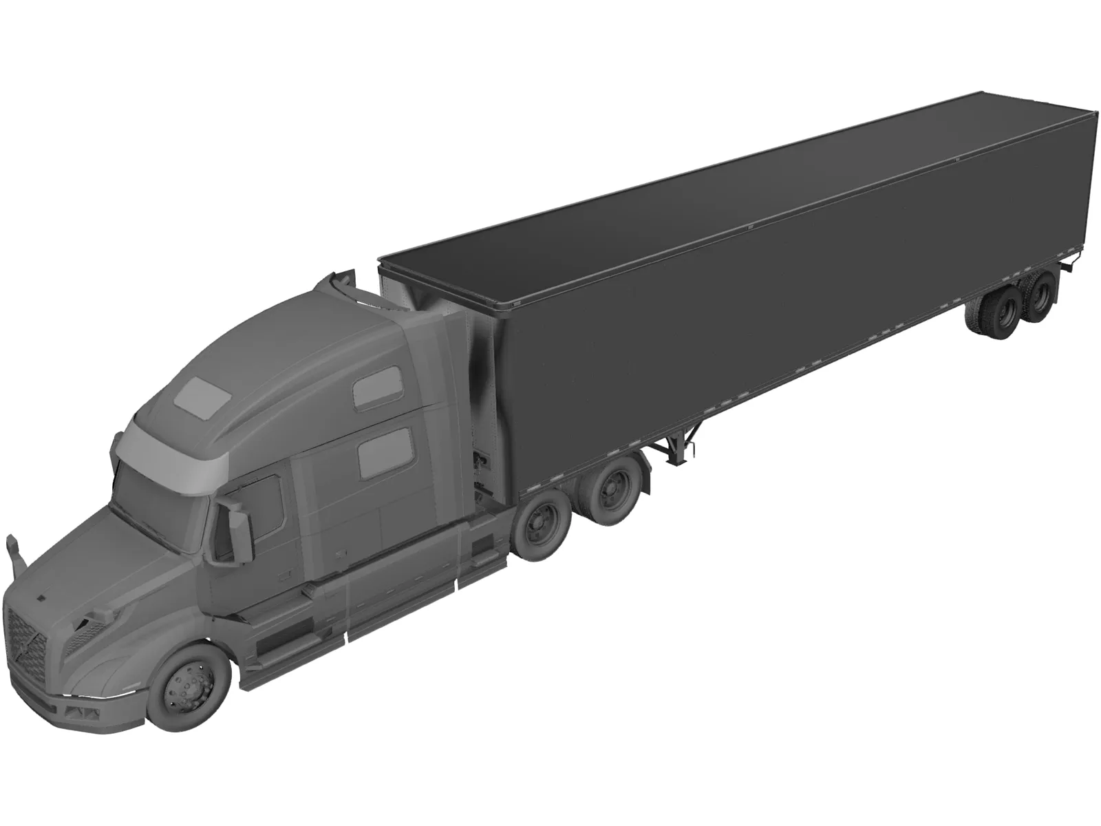 Volvo VNL 860 (2018) 3D Model