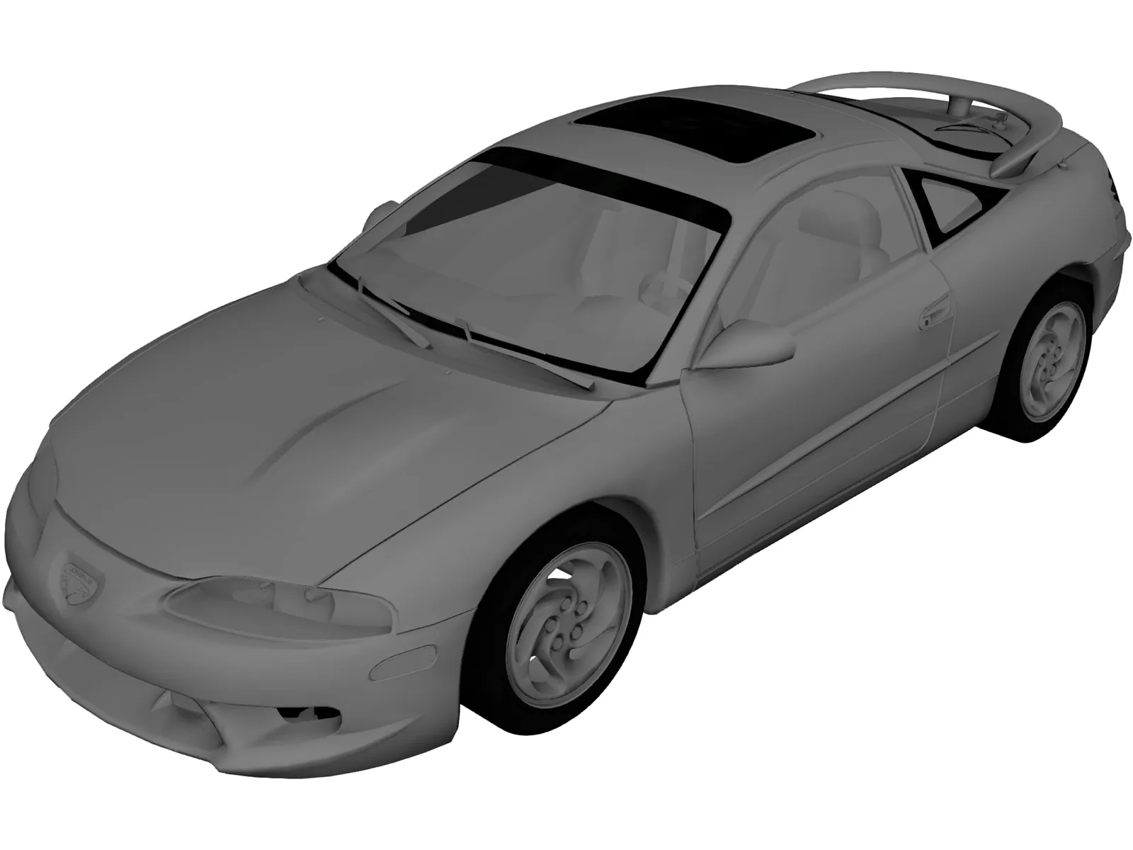 Eagle Talon (1988) 3D Model