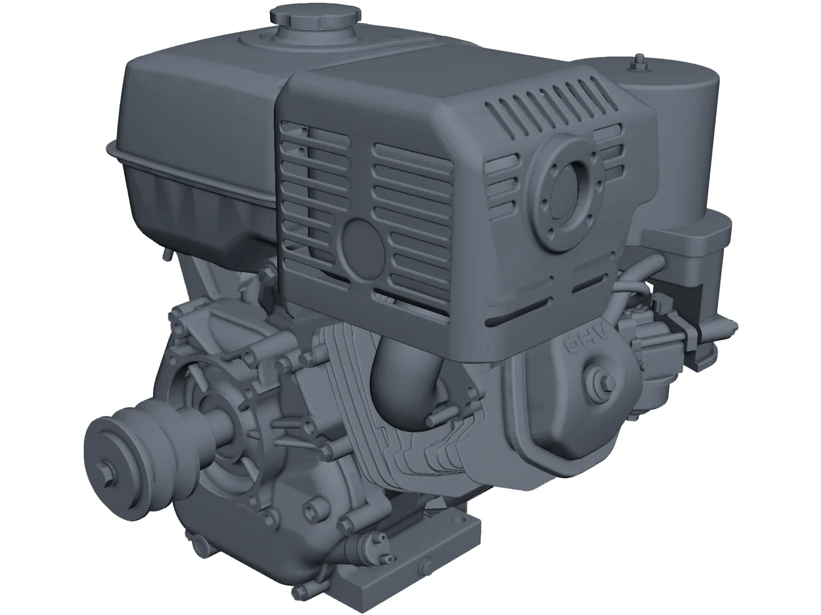 Honda GX-390 Engine 3D Model