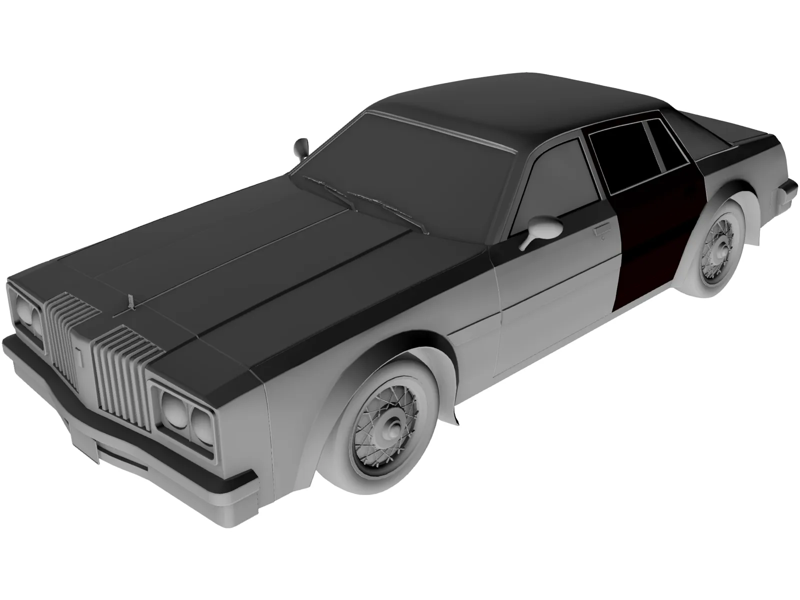 Oldsmobile Delta 88 (1981) 3D Model