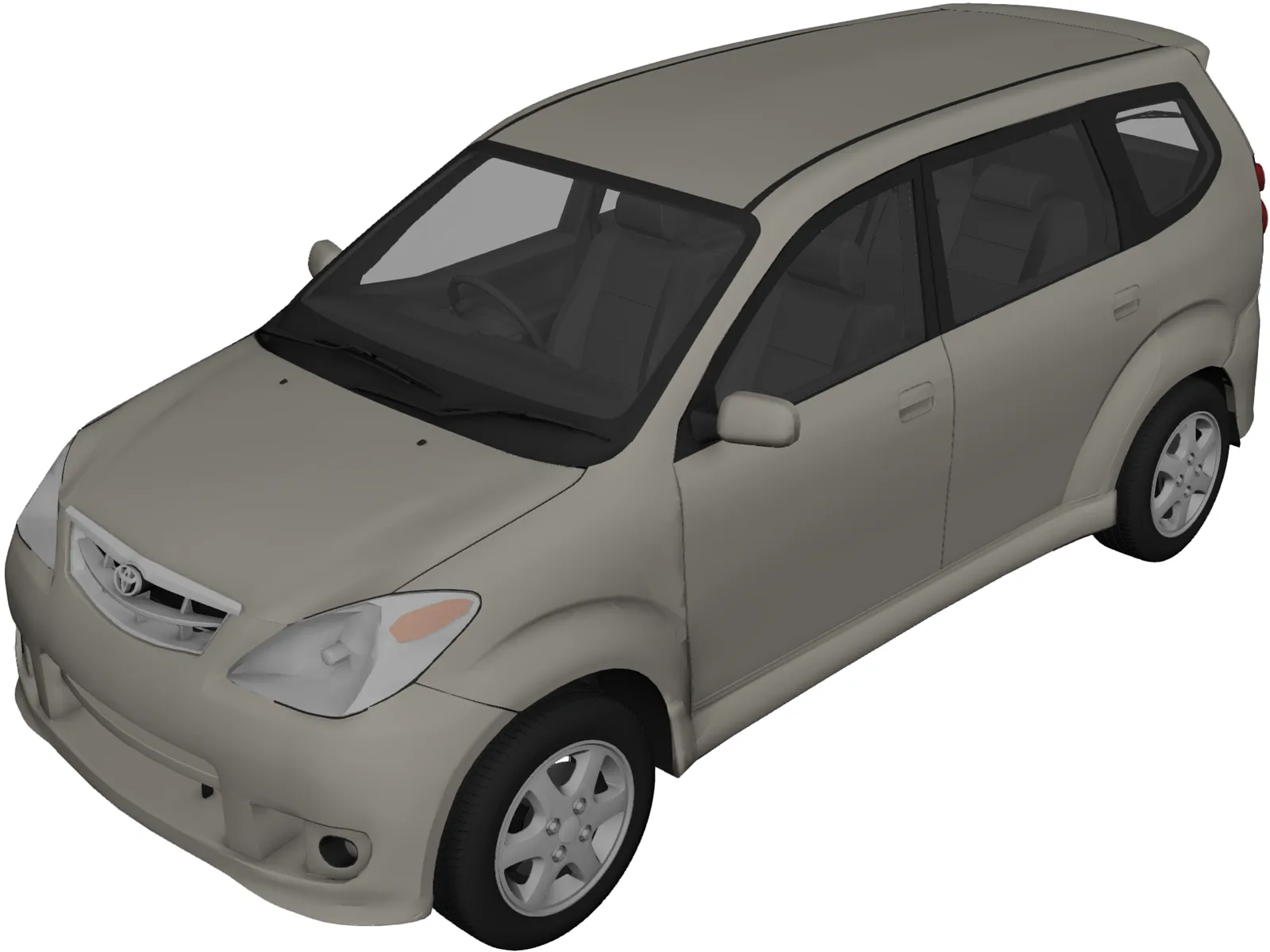 Toyota Avanza (2006) 3D Model