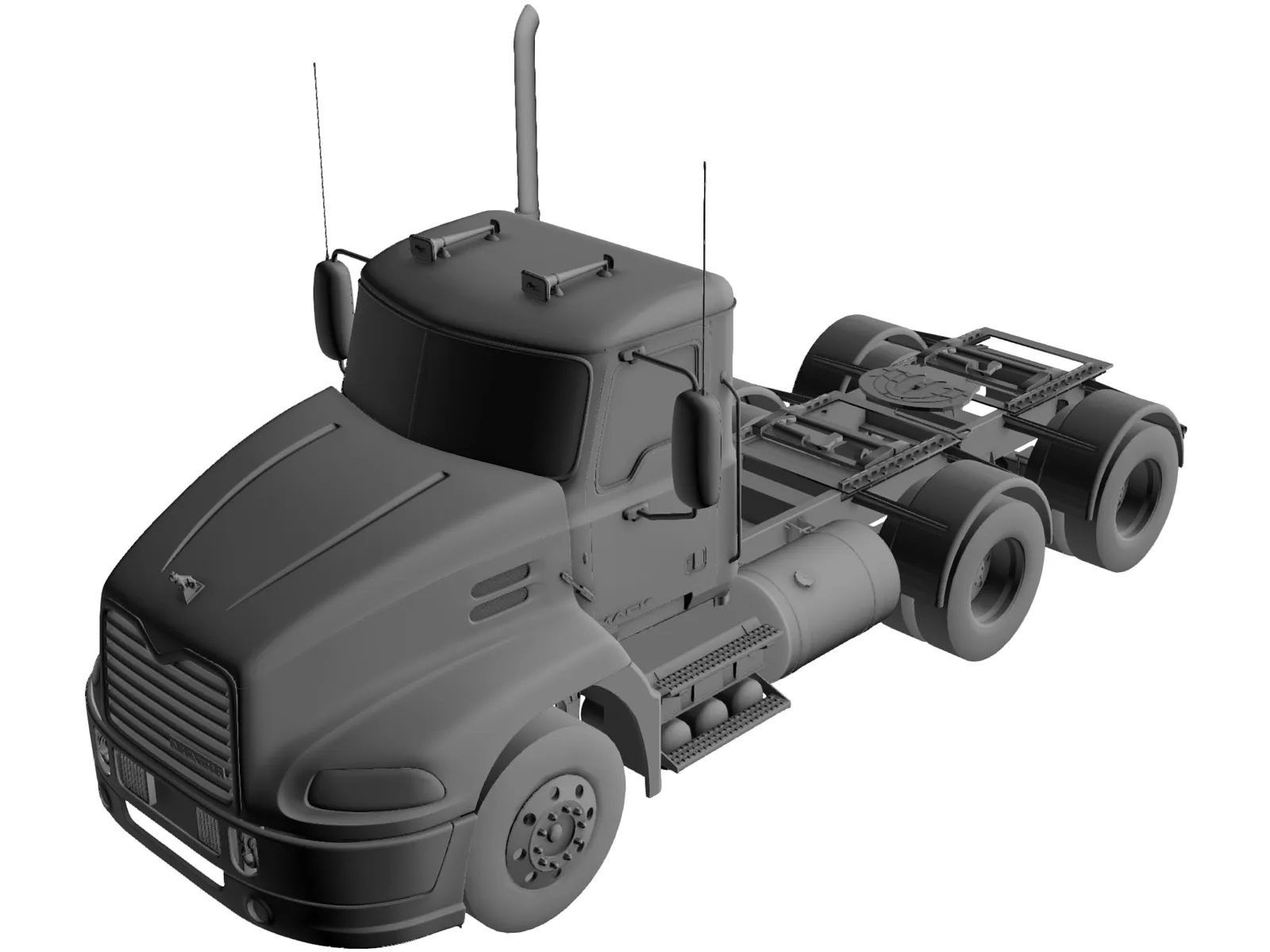 Mack Pinnacle 3D Model