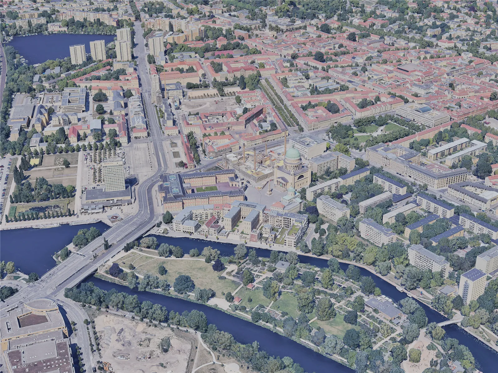 Potsdam City, Germany (2021) 3D Model