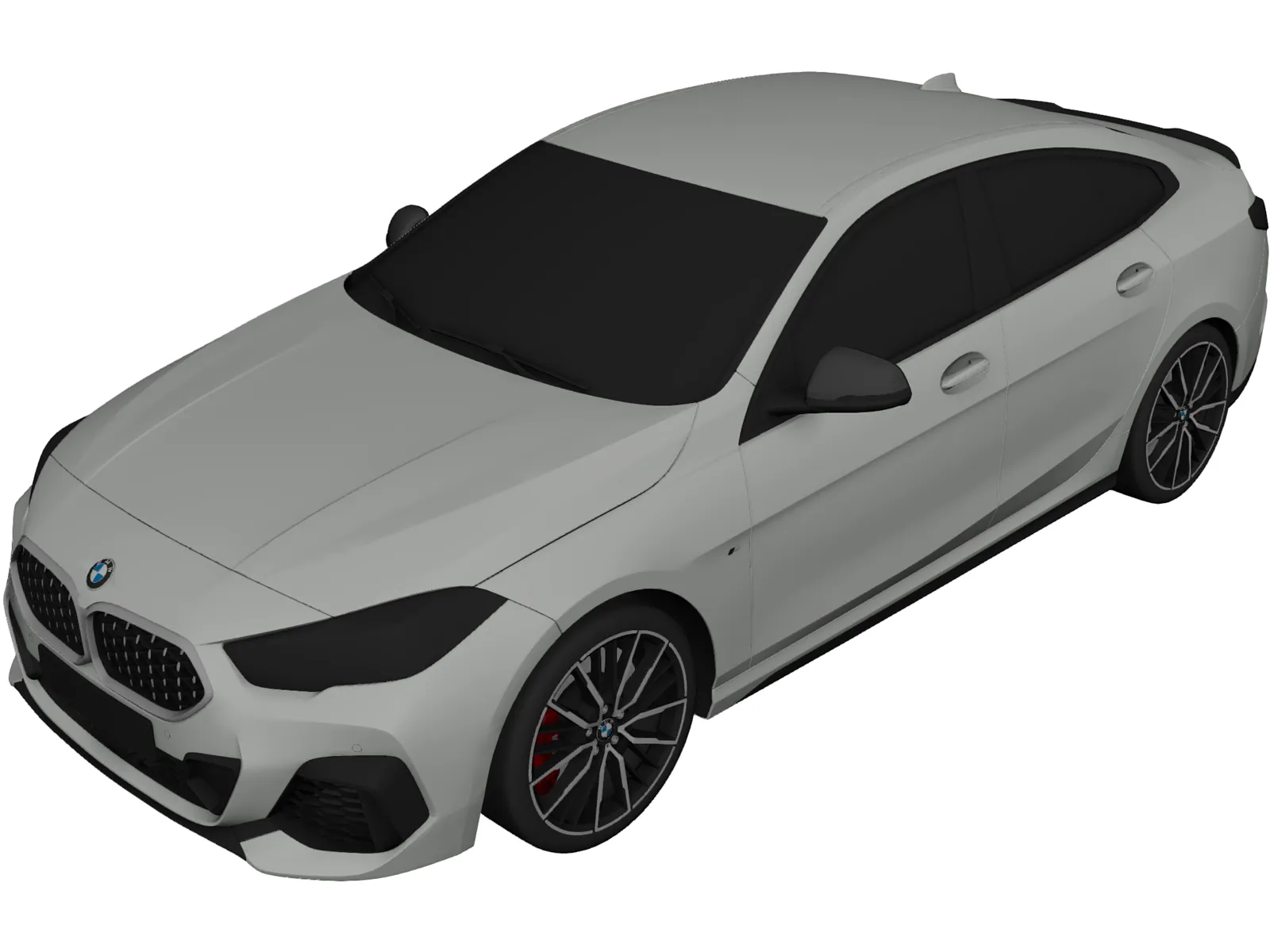 BMW 2-Series Gran Coupe (2021) 3D Model