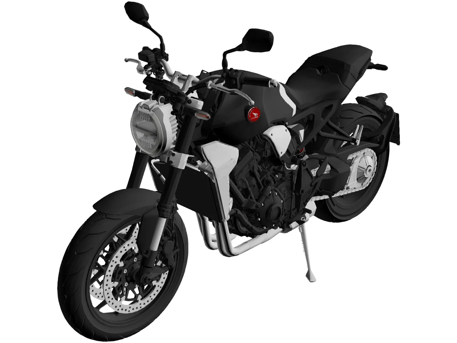 Honda CB1000R (2018) 3D Model