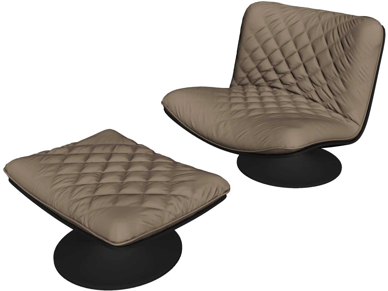 Baxter Marilyn Chair 3D Model