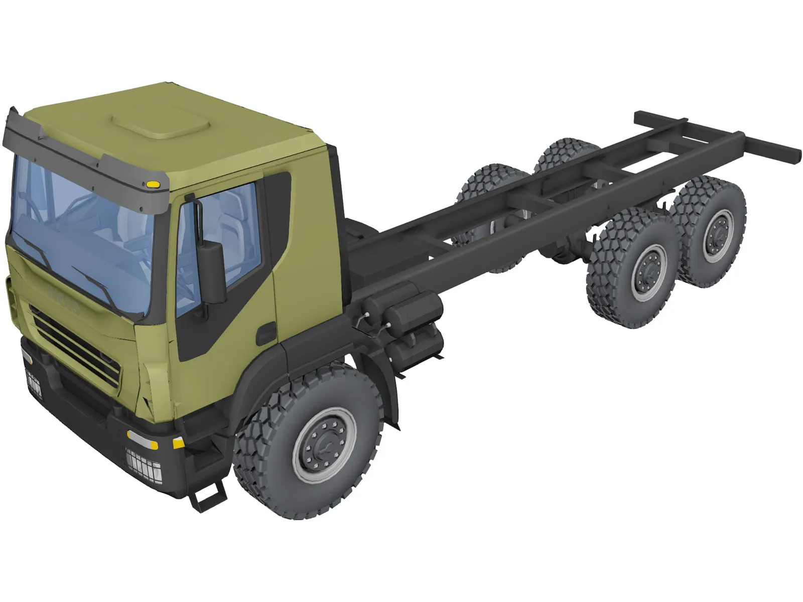 Iveco Trakker 3D Model