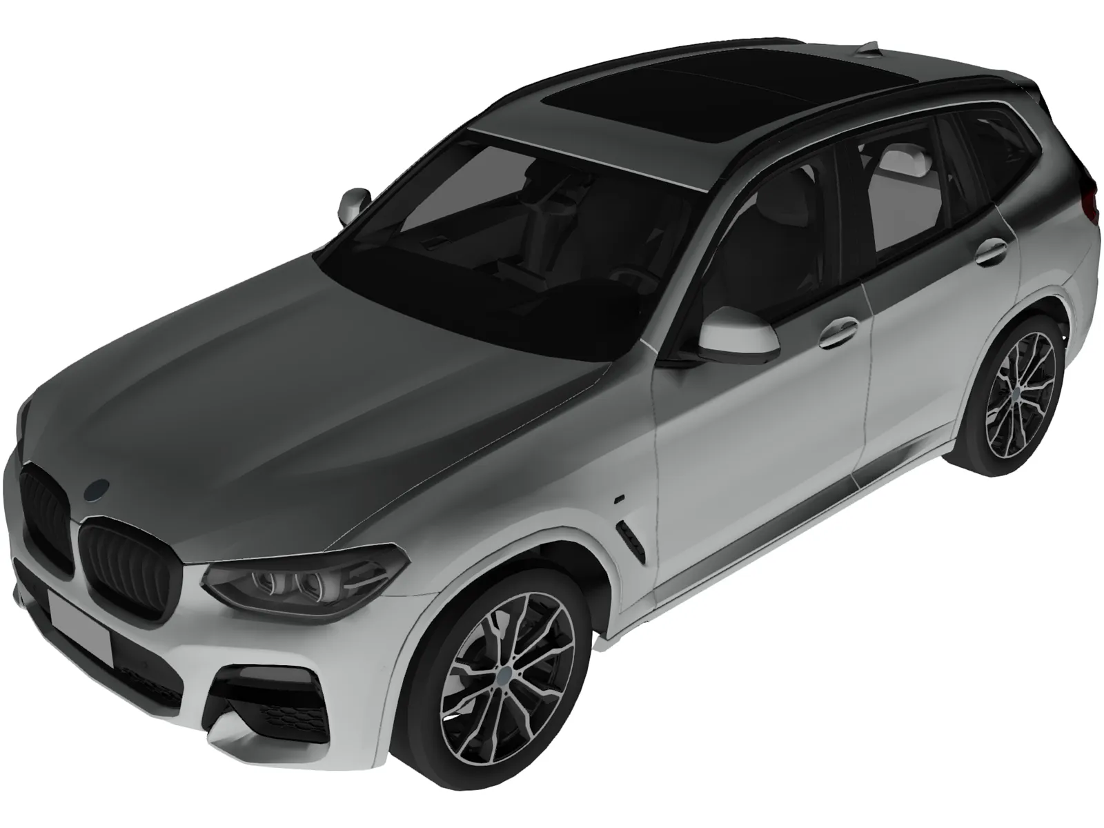 BMW X3 M40i (2020) 3D Model