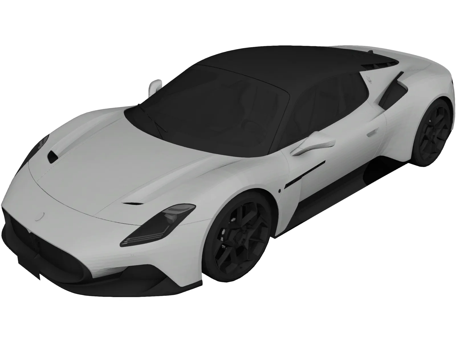 Maserati MC20 (2022) 3D Model