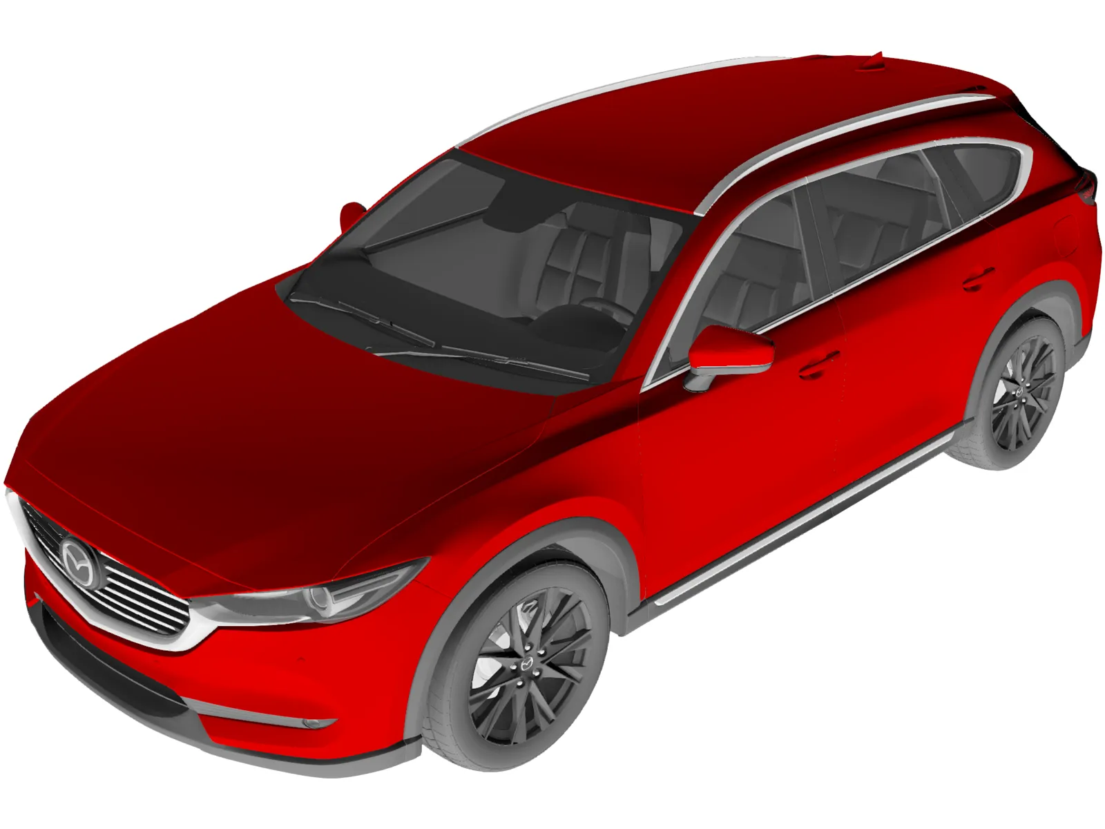 Mazda CX-8 (2020) 3D Model