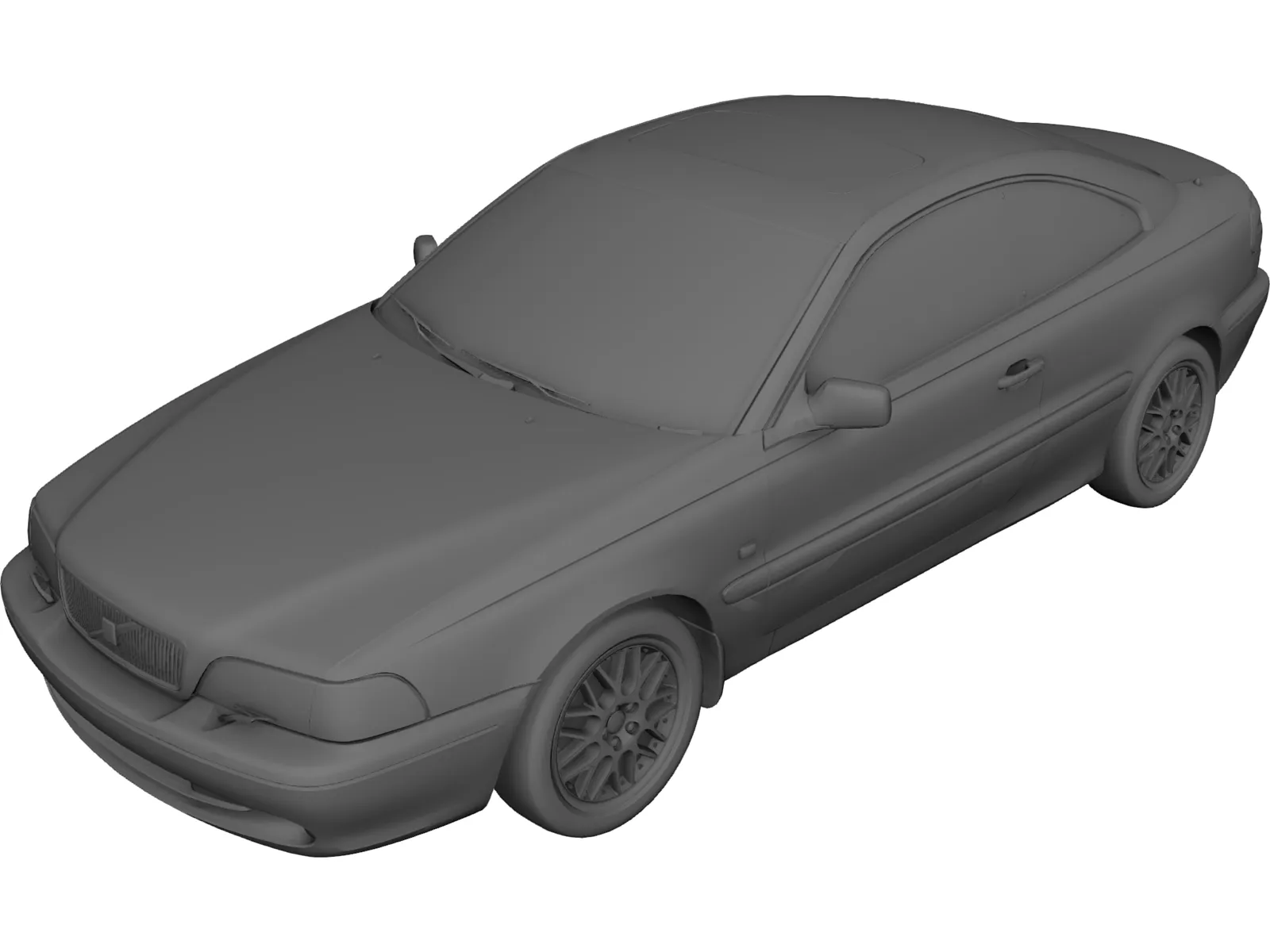 Volvo C70 Coupe (2000) 3D Model