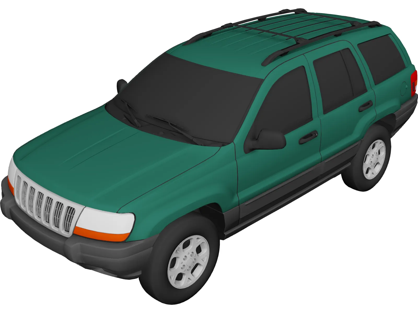 Jeep Grand Cherokee (2000) 3D Model