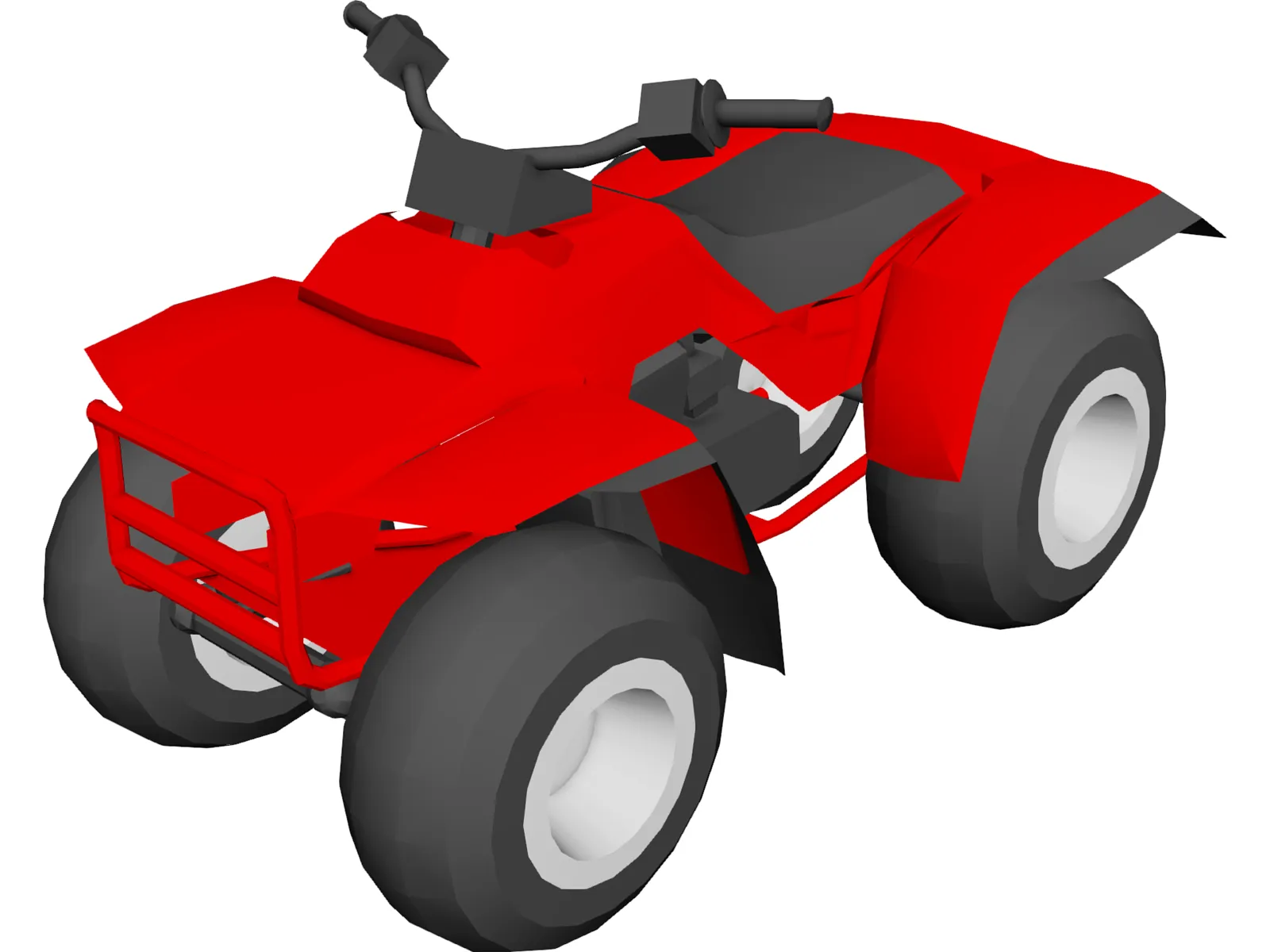 Honda 4Trax (1986) 3D Model