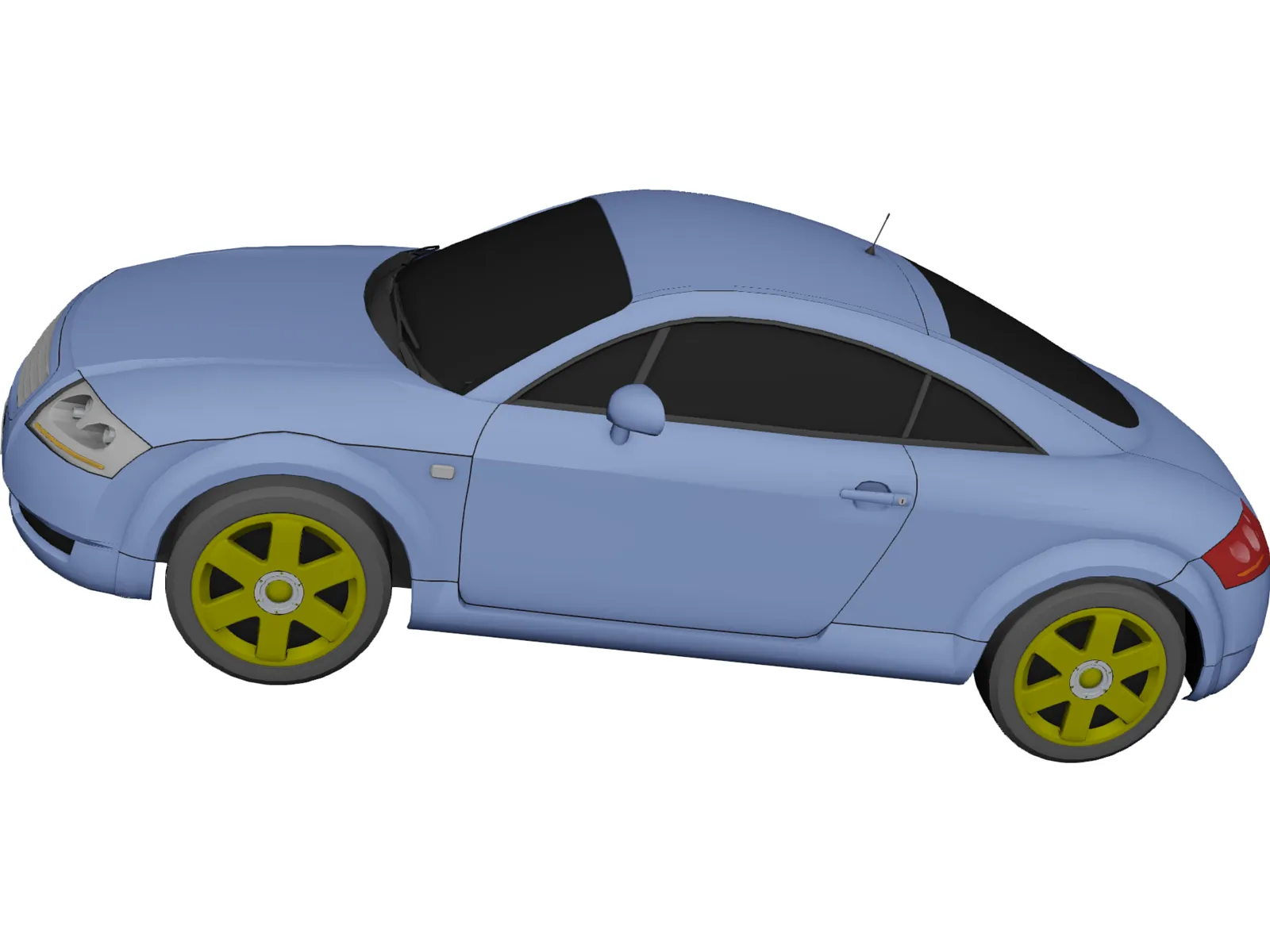 Audi TT 3D Model