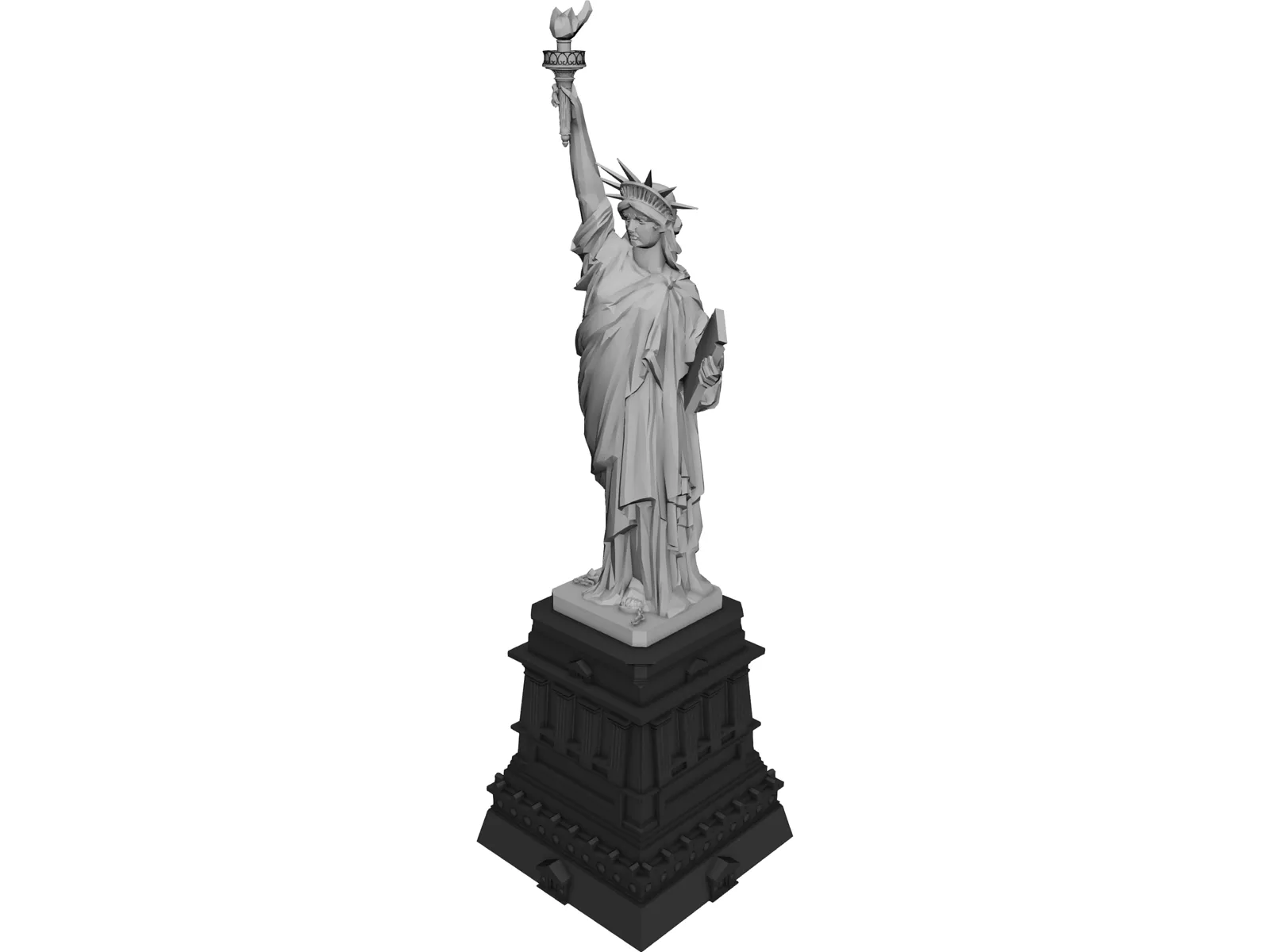 Statue Of Liberty 3D Model