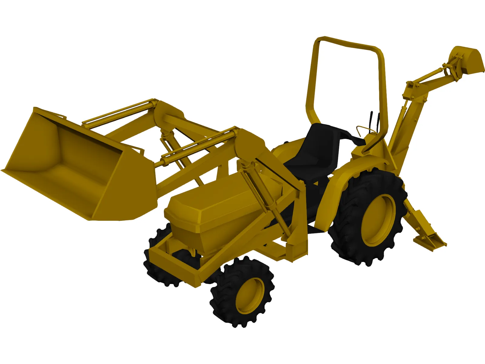 Tractor 3D Model