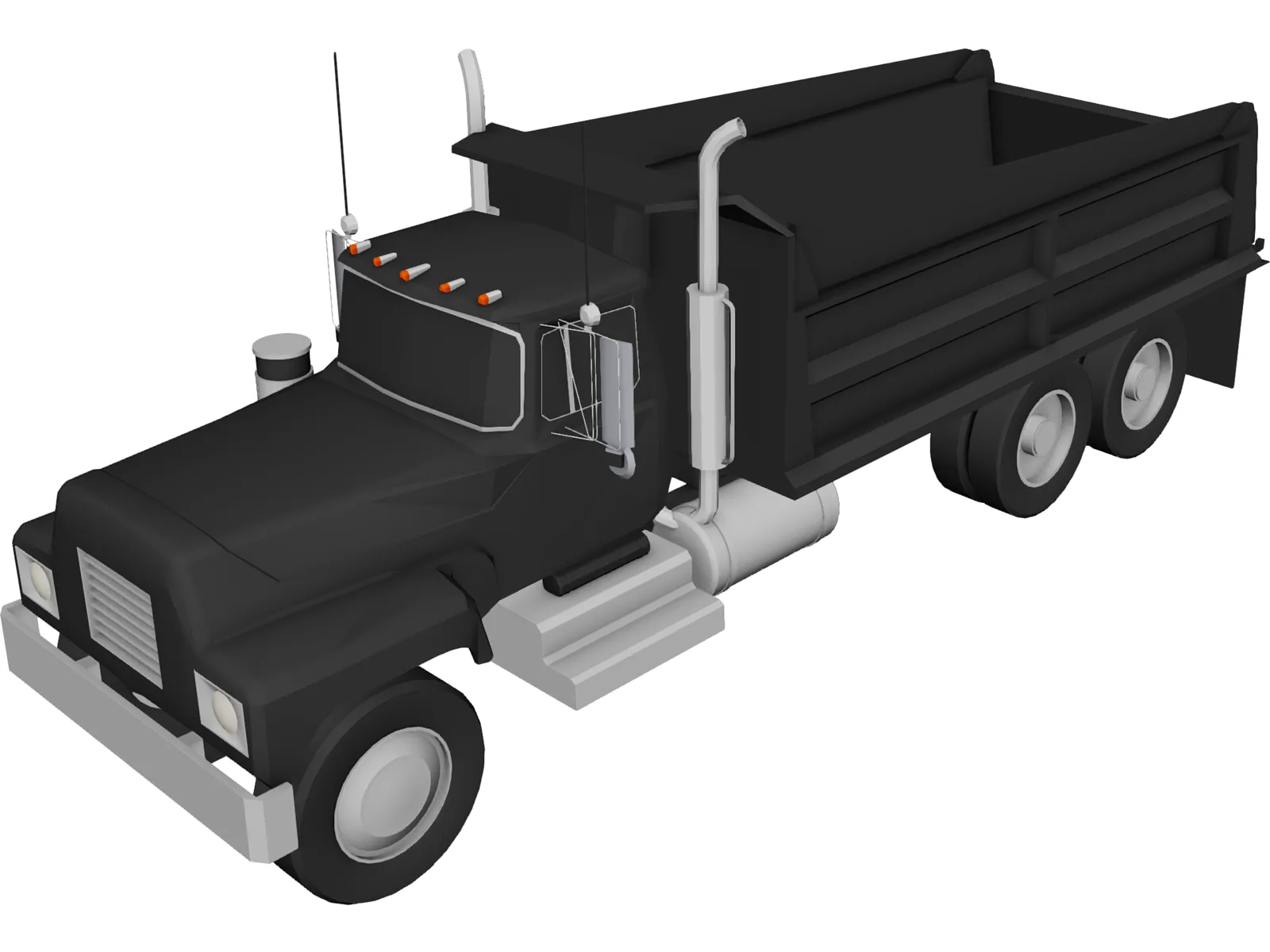 Dump Truck 3D Model