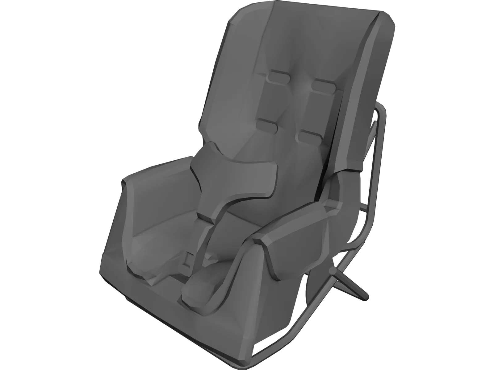 Seat Infant 3D Model