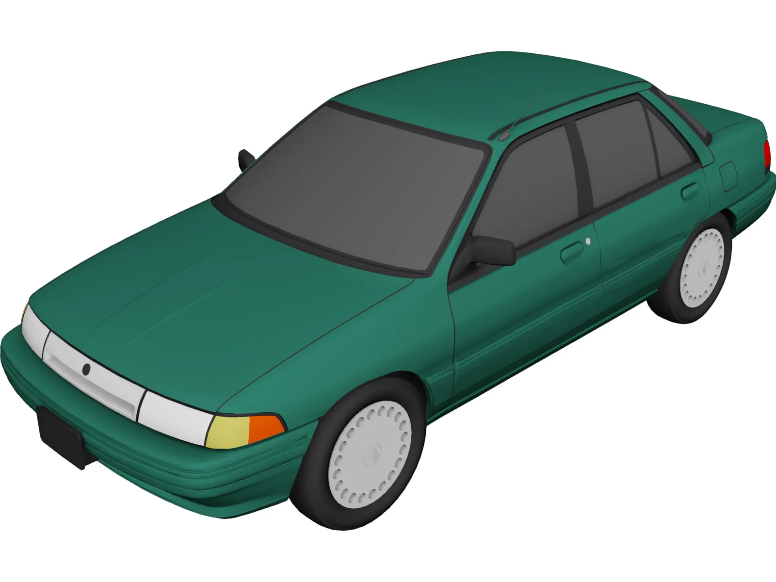 Mercury Tracer (1994) 3D Model