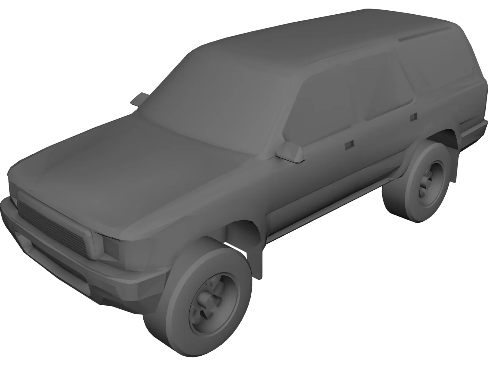 Toyota 4Runner (1991) 3D Model