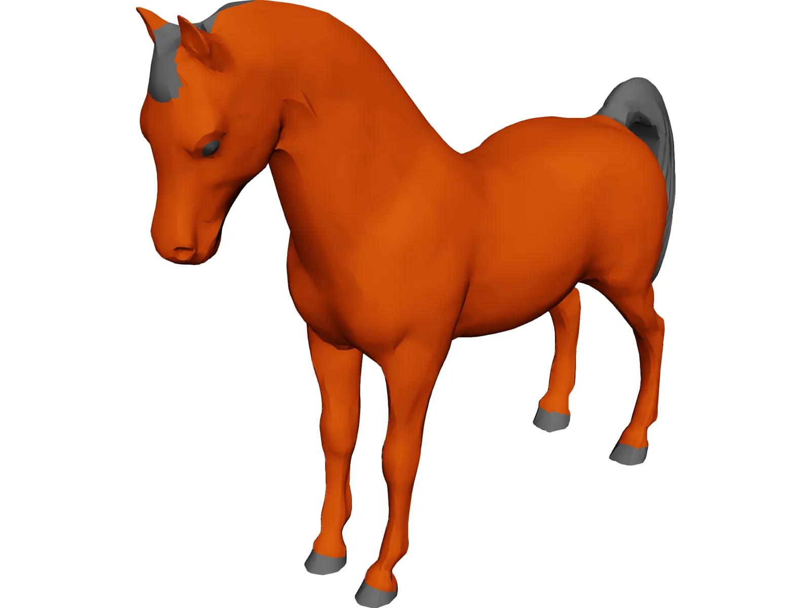 Horse 3D Model