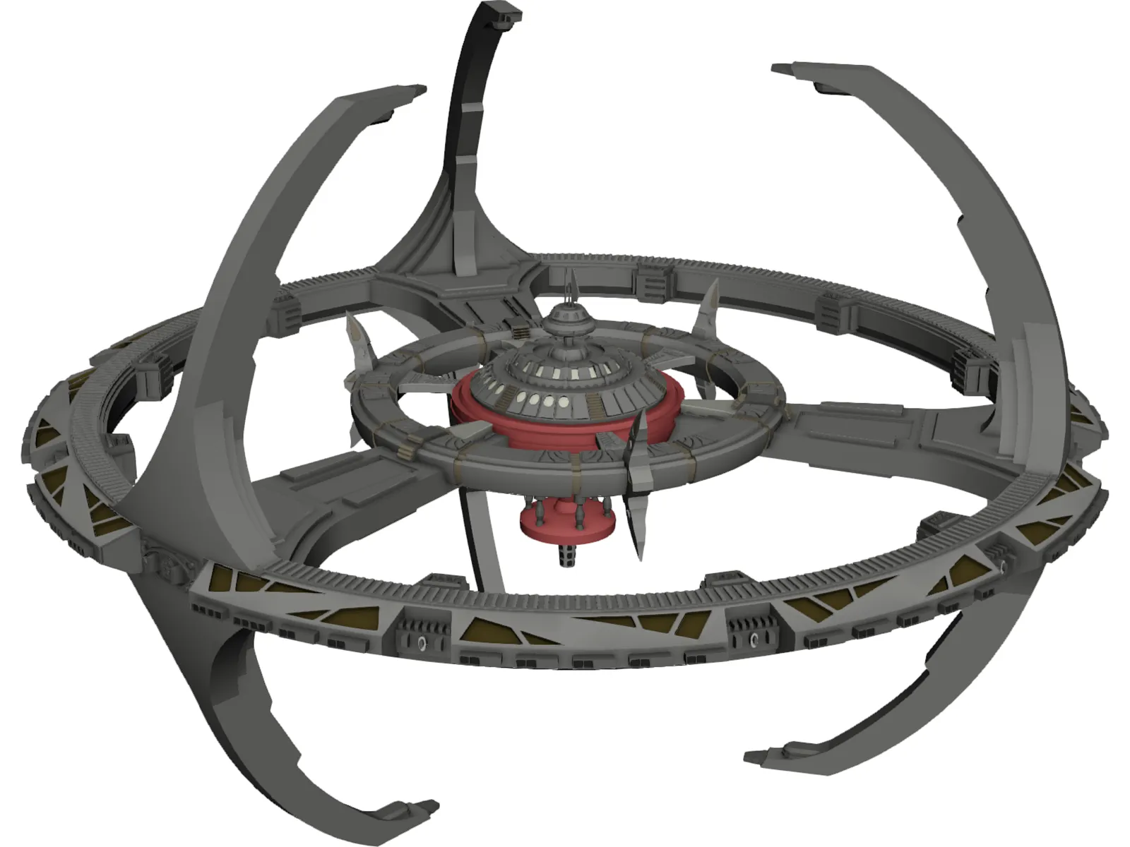 Star Trek DS9 3D Model