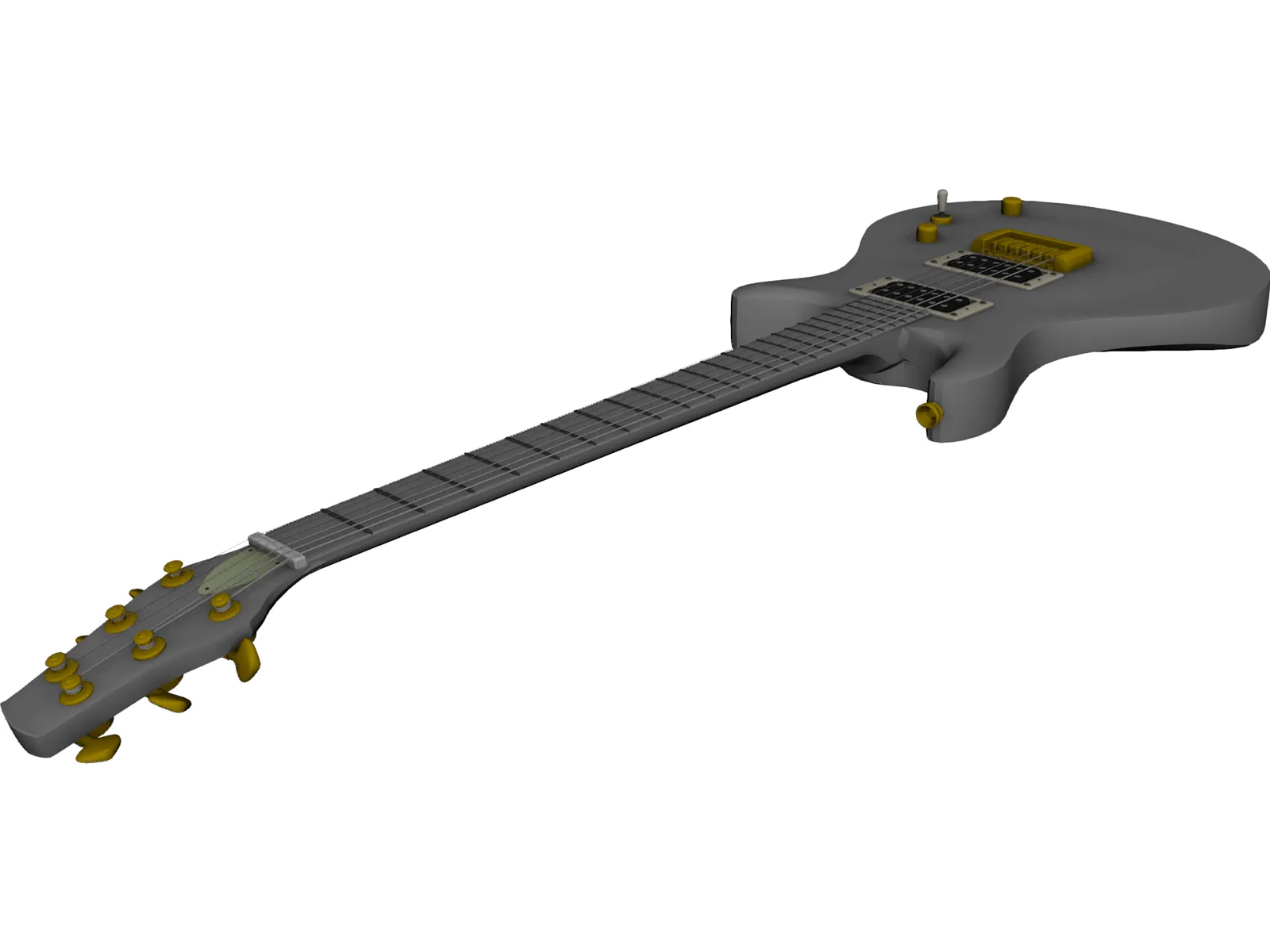 Guitar Electric 3D Model